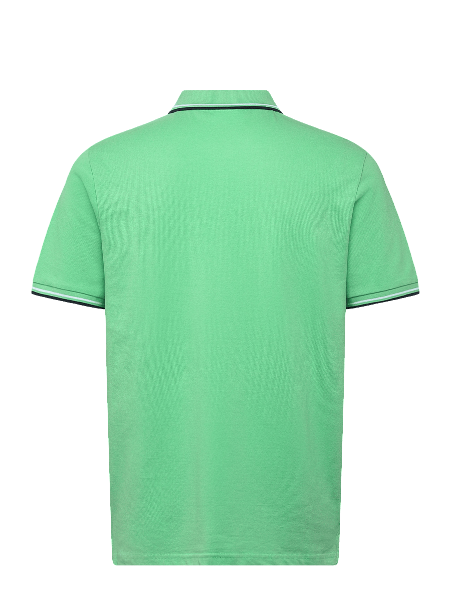 Lindbergh - Polo pique w. contrast piping - kurzärmelig - fresh mint - 1