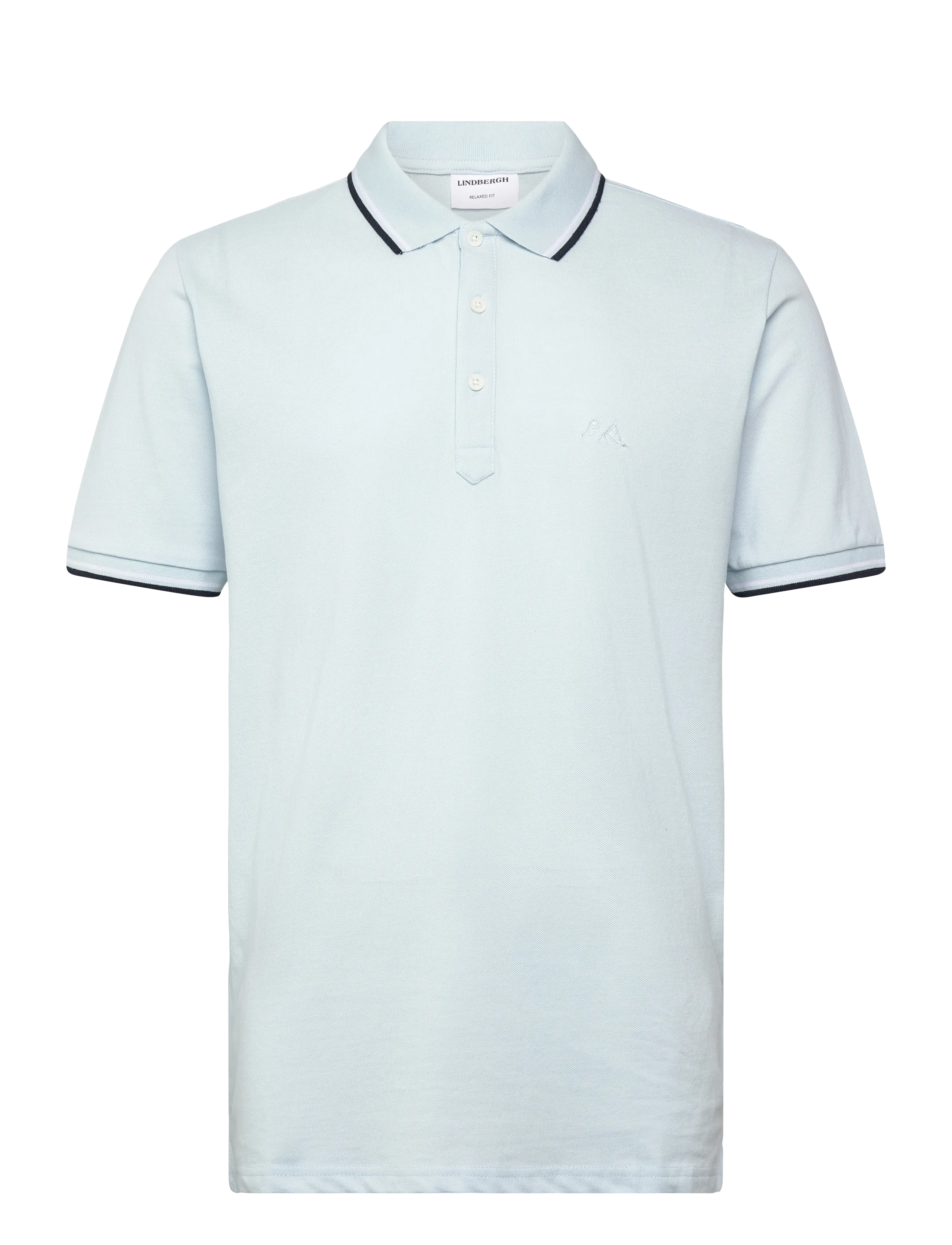 Lindbergh Polo shirt w?. contrast piping - Lindbergh - LT BLUE SKY / blue