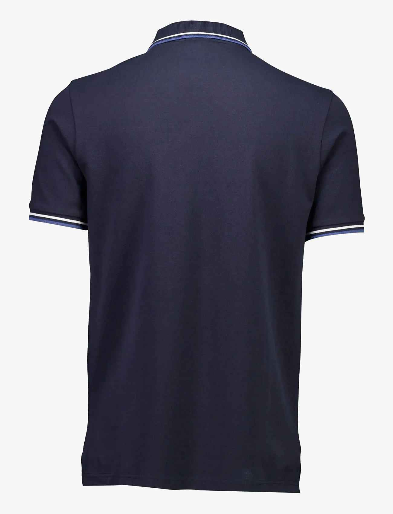 Lindbergh - Polo pique w. contrast piping - kortærmede poloer - navy 424 - 2