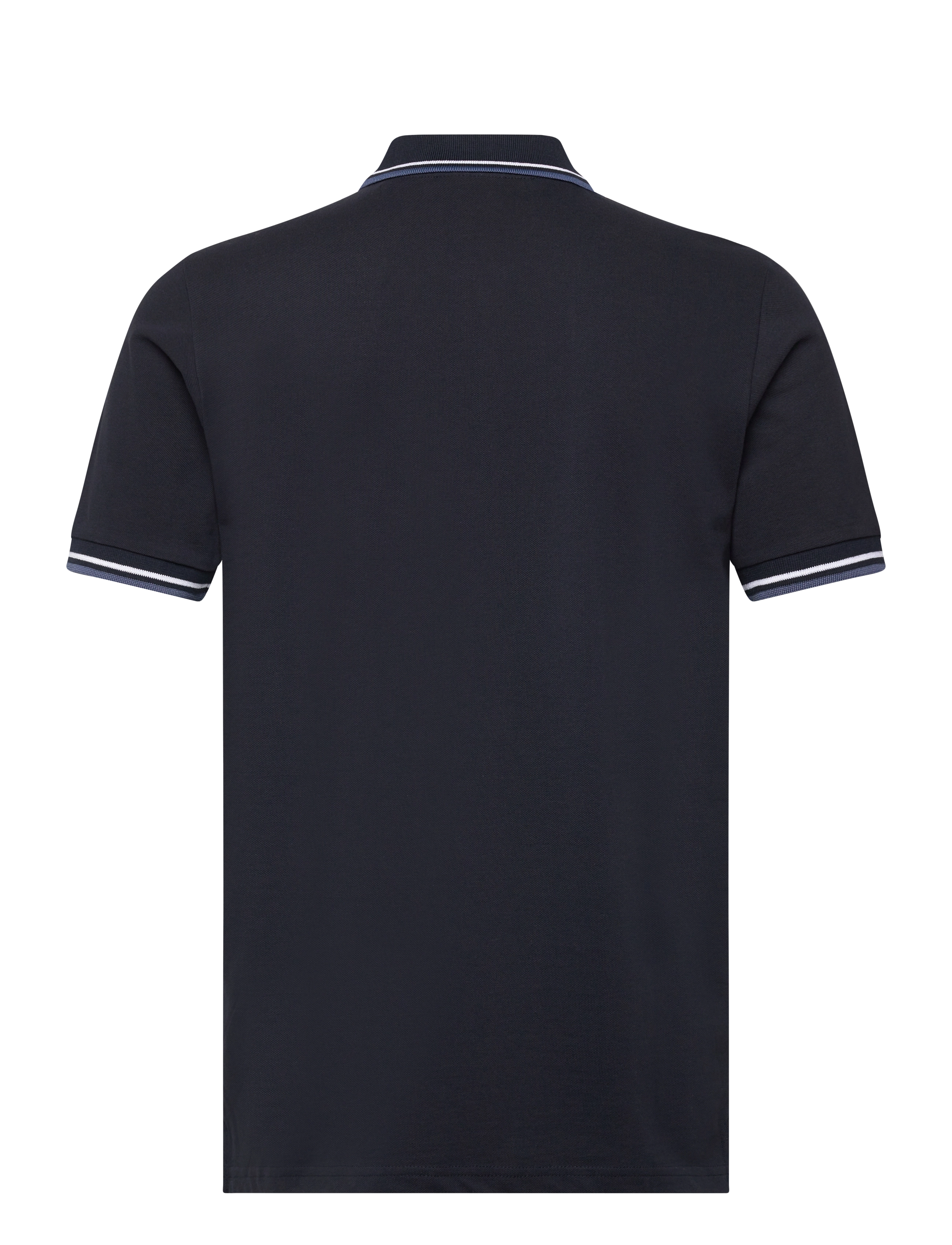 Lindbergh - Polo pique w. contrast piping - kortærmede poloer - navy 424 - 2
