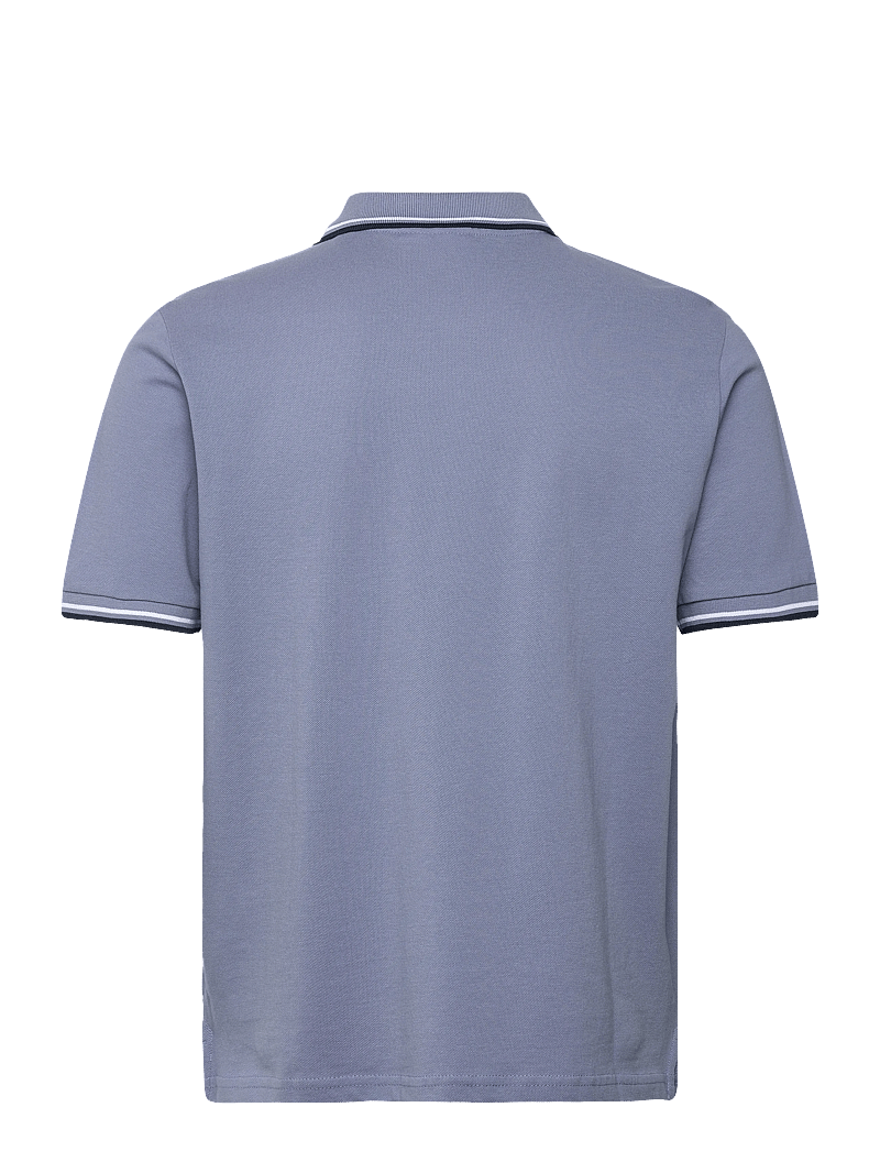 Lindbergh - Polo pique w. contrast piping - polo marškinėliai trumpomis rankovėmis - soft grey - 2