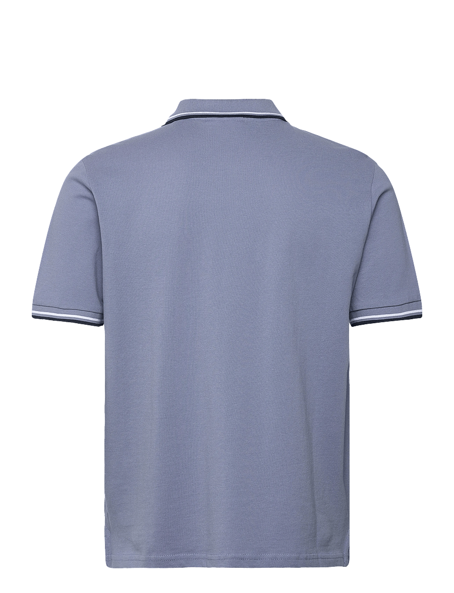 Lindbergh - Polo pique w. contrast piping - polo marškinėliai trumpomis rankovėmis - soft grey - 2