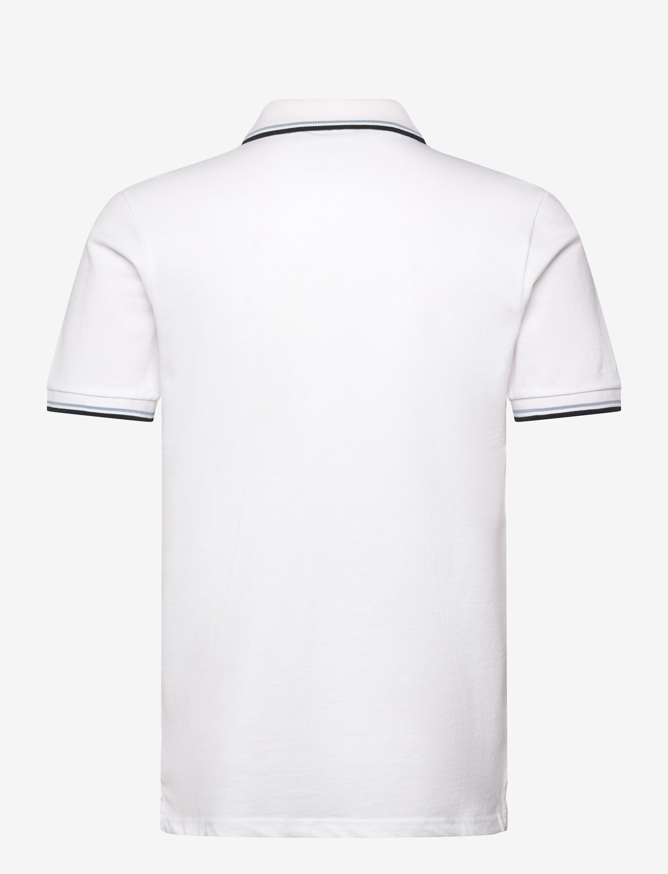 Lindbergh - Polo pique w?. zip - laveste priser - white wave - 2