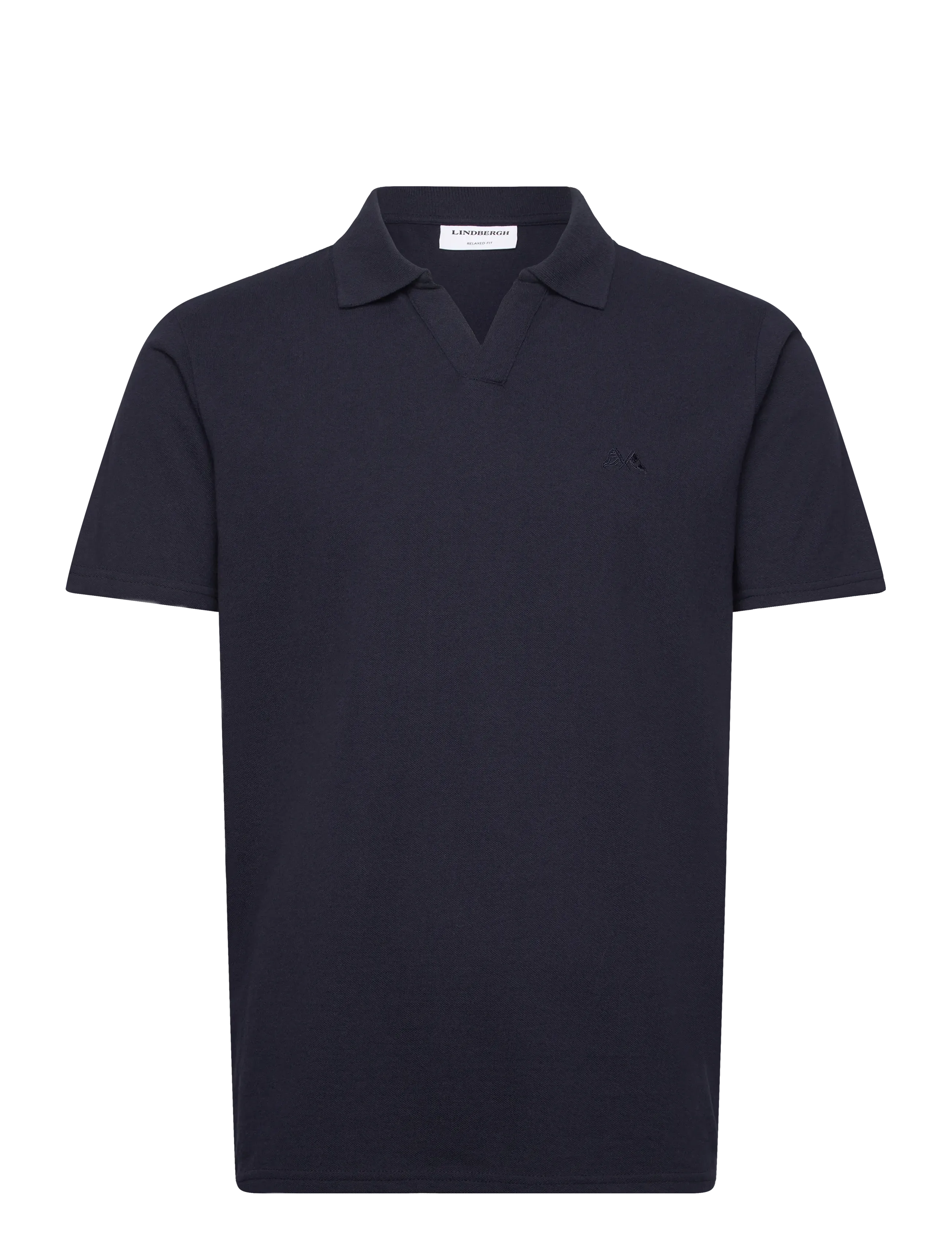 Polo shirt w?. split (recycled) - NAVY 424