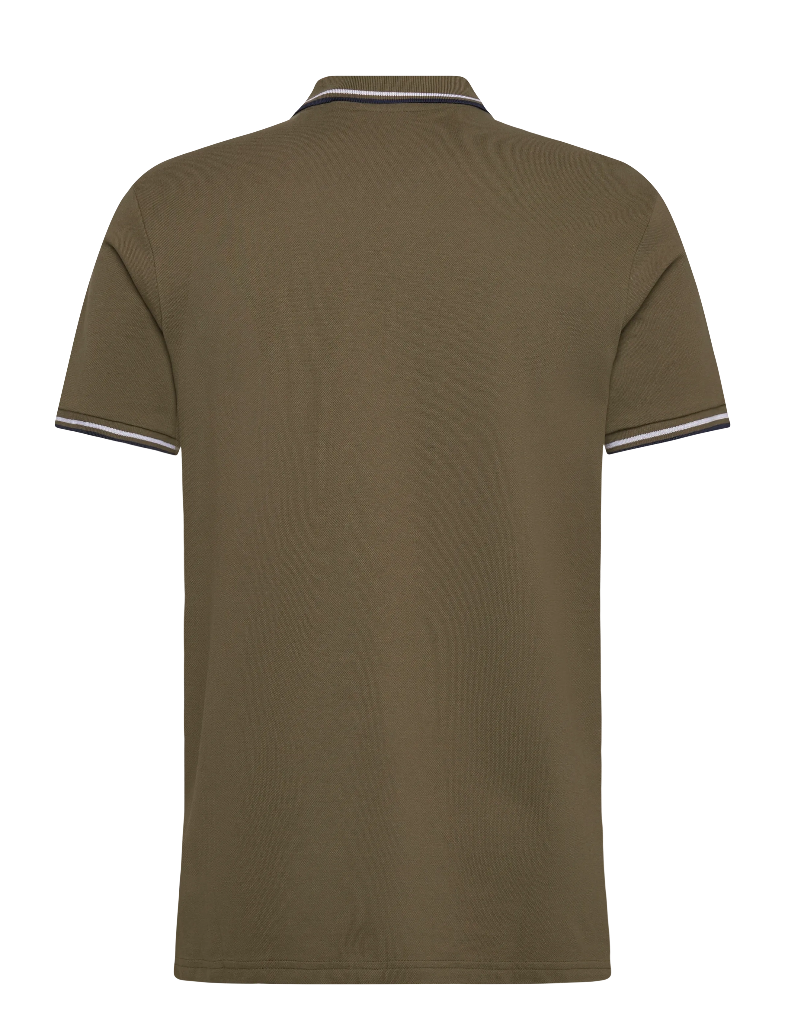 Lindbergh - Polo shirt w. contrast piping - kortærmede poloer - army 424 - 2