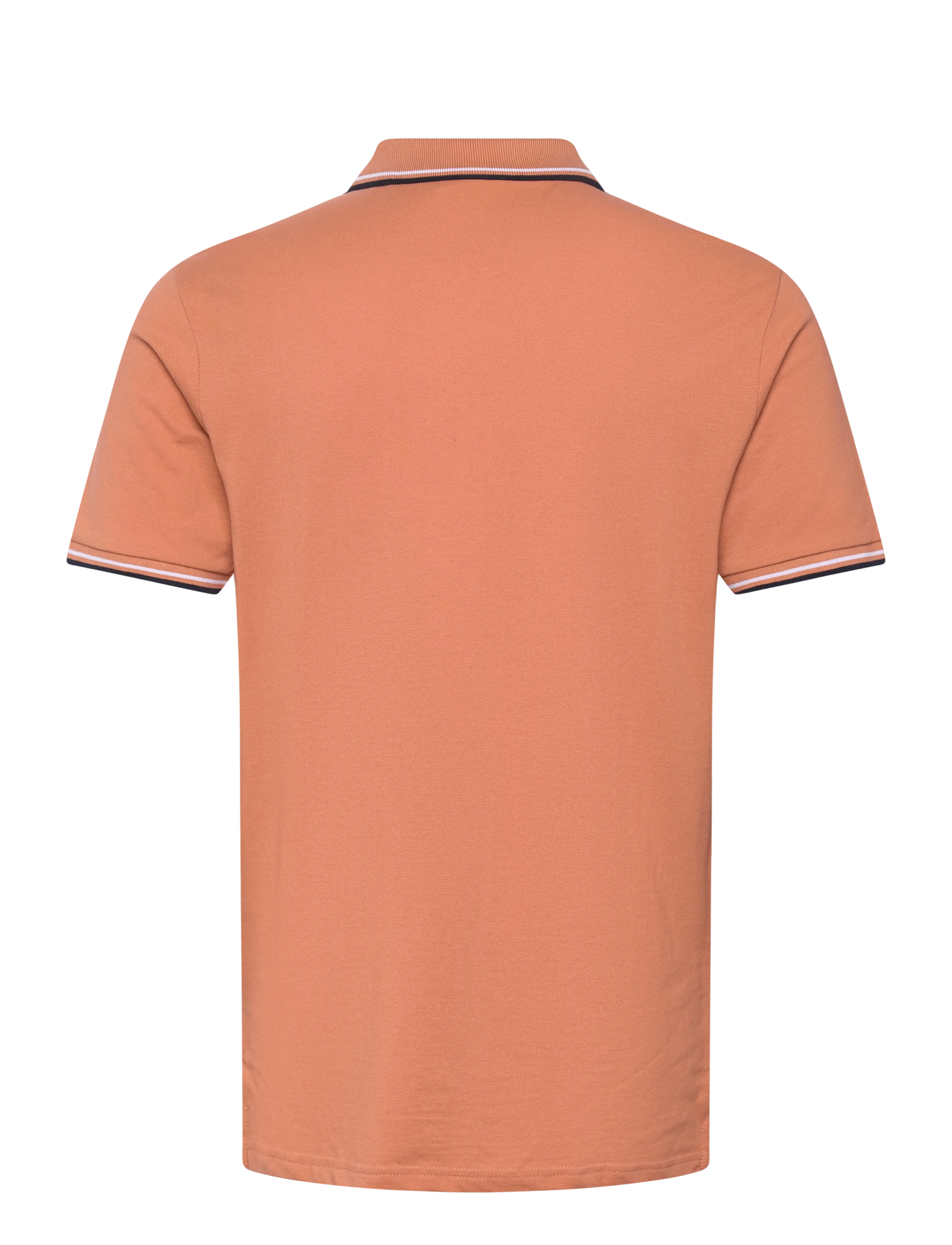 Lindbergh - Polo shirt w. contrast piping - kortærmede poloer - baked rose - 2