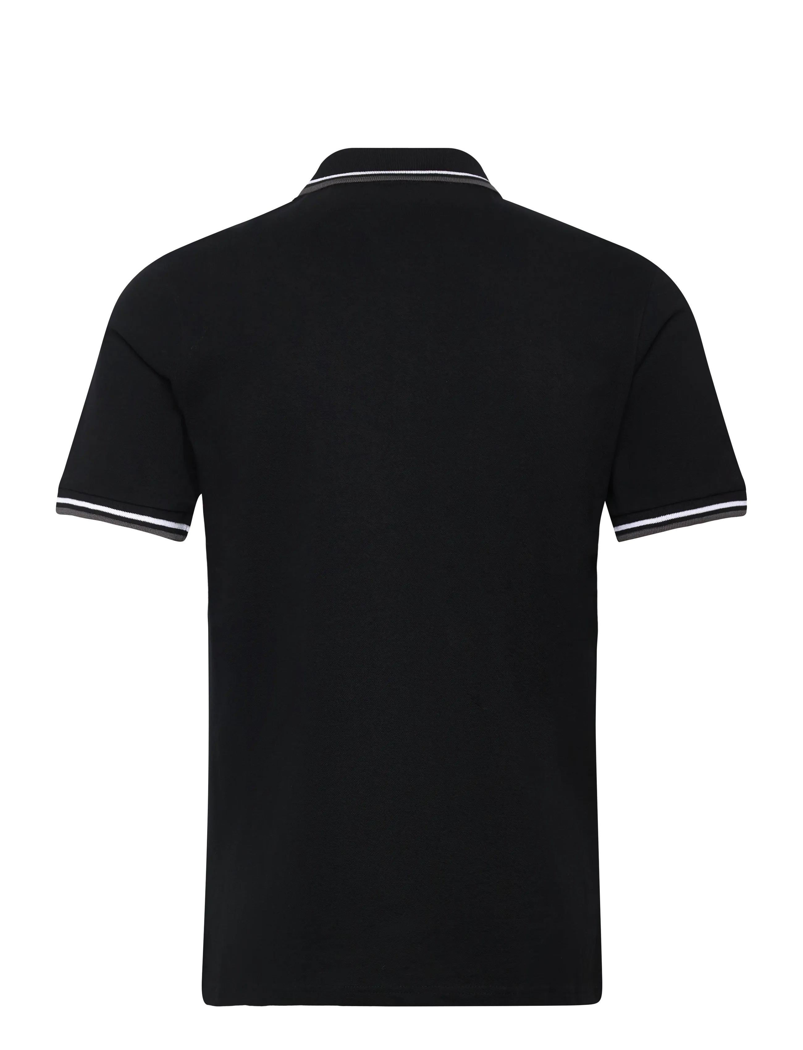 Lindbergh - Polo shirt w. contrast piping - laveste priser - space black - 2