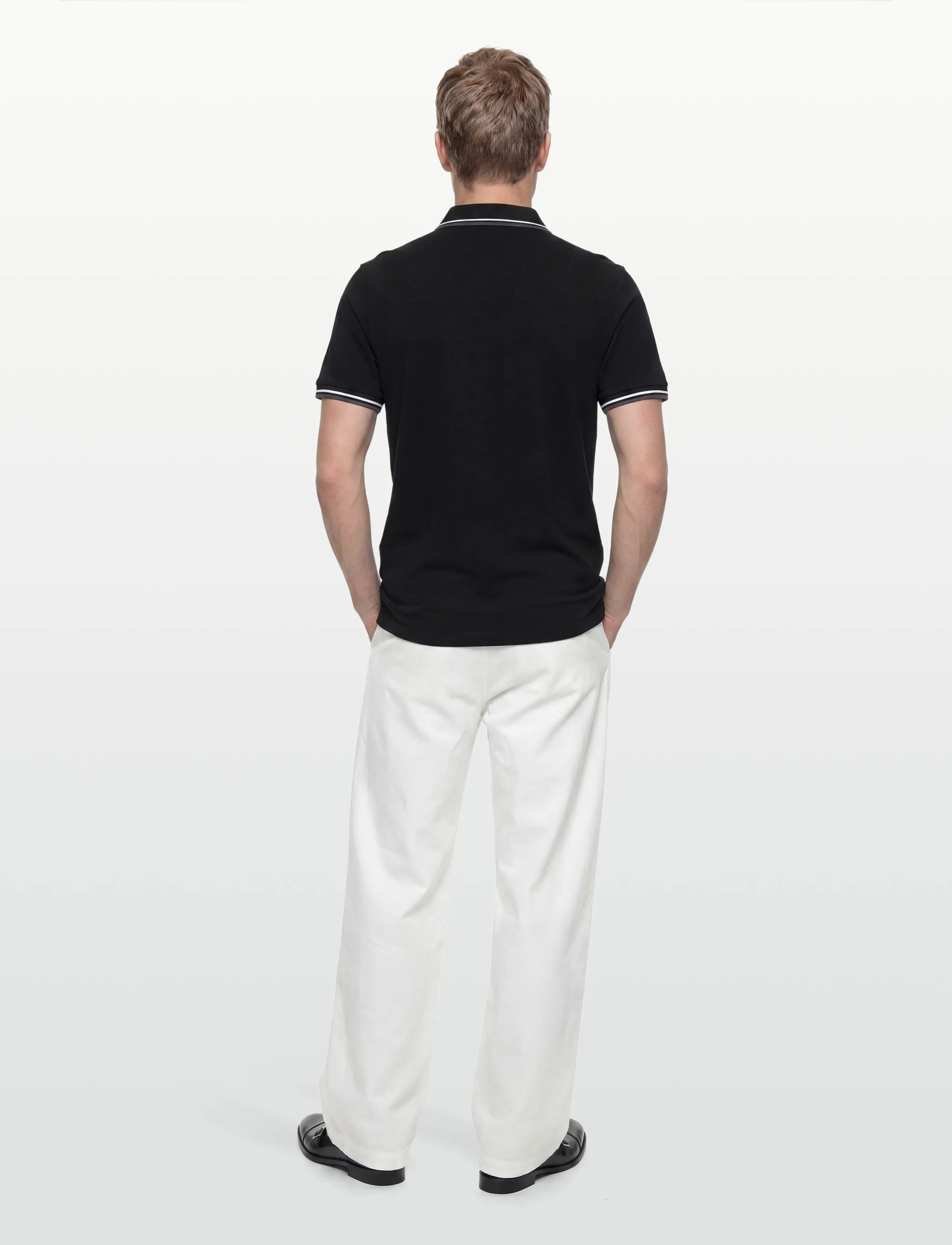 Polo Shirt W. Contrast Piping 3