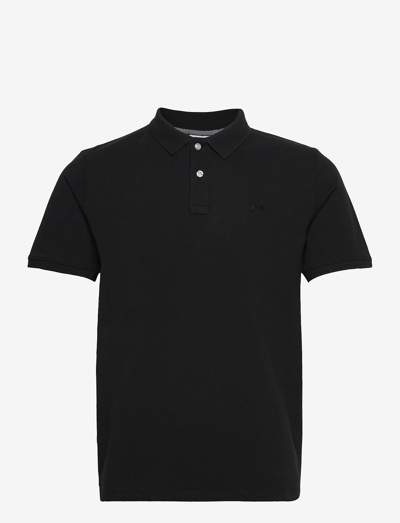 Lindbergh - Polo tee s/s - kortärmade pikéer - black - 0