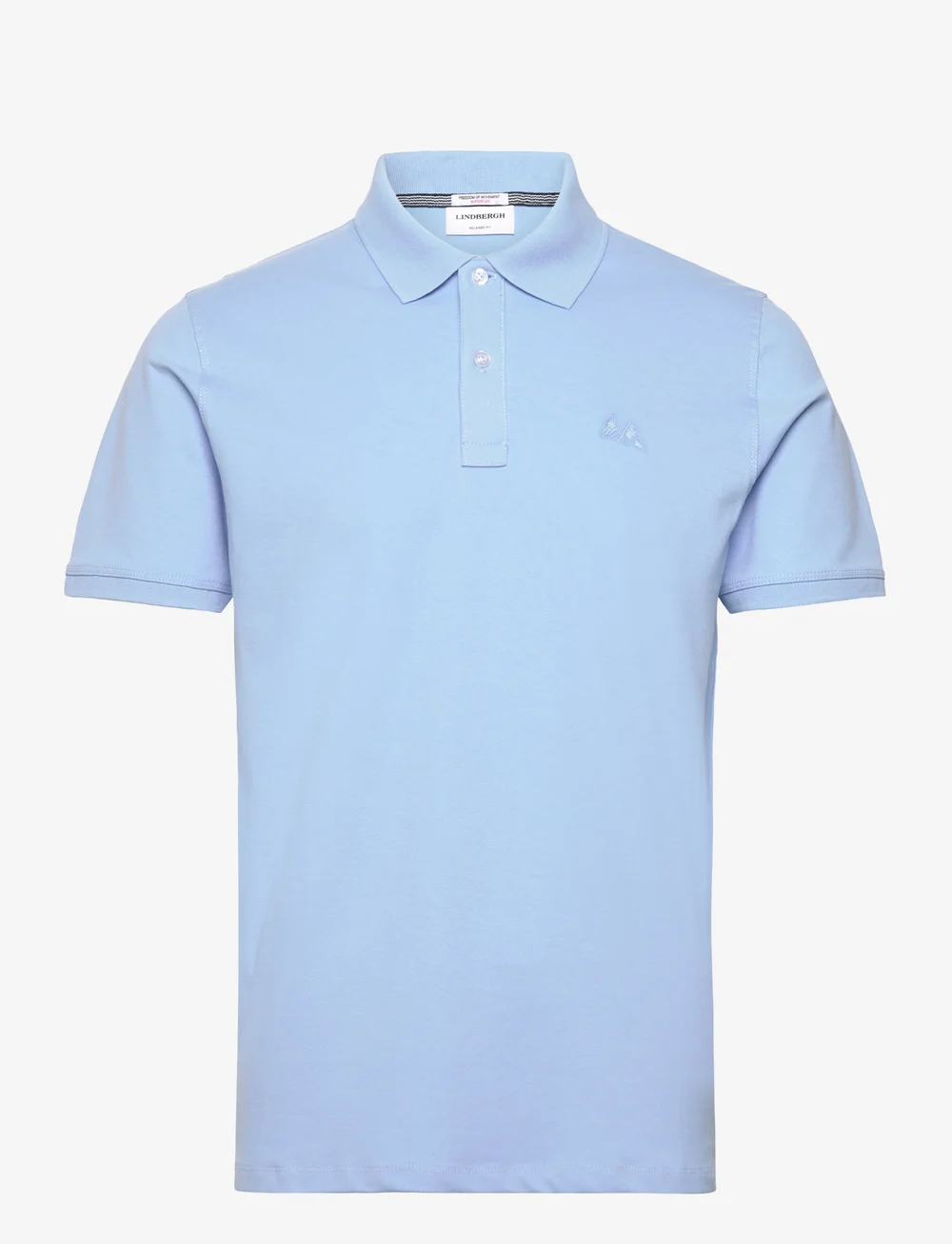 Lindbergh - Polo tee s/s - short-sleeved polos - bright blue - 0
