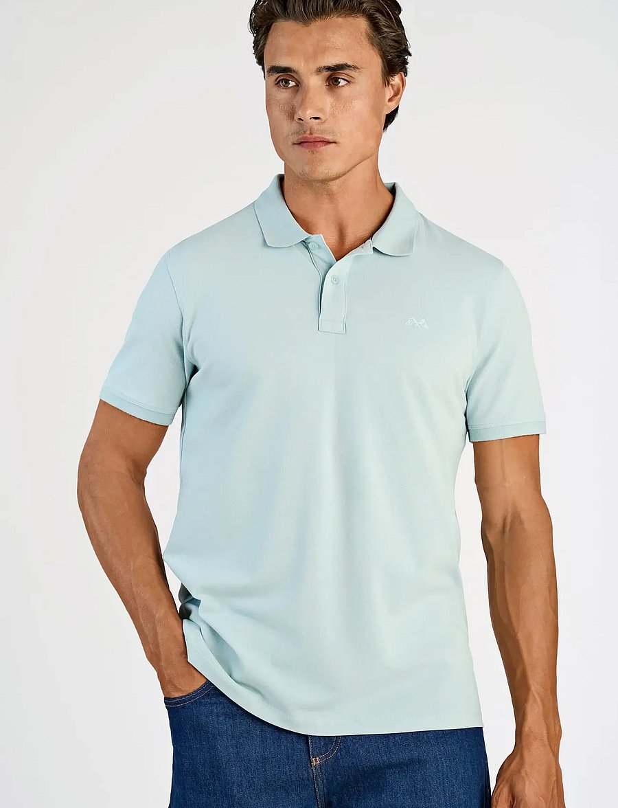 Lindbergh - Polo tee s/s - kortærmede poloer - dk aqua - 3