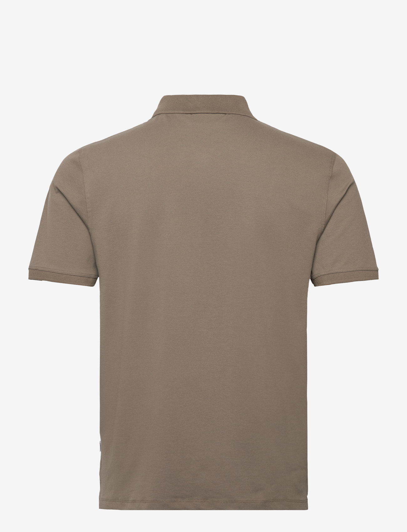 Lindbergh - Polo tee s/s - short-sleeved polos - dk stone - 2