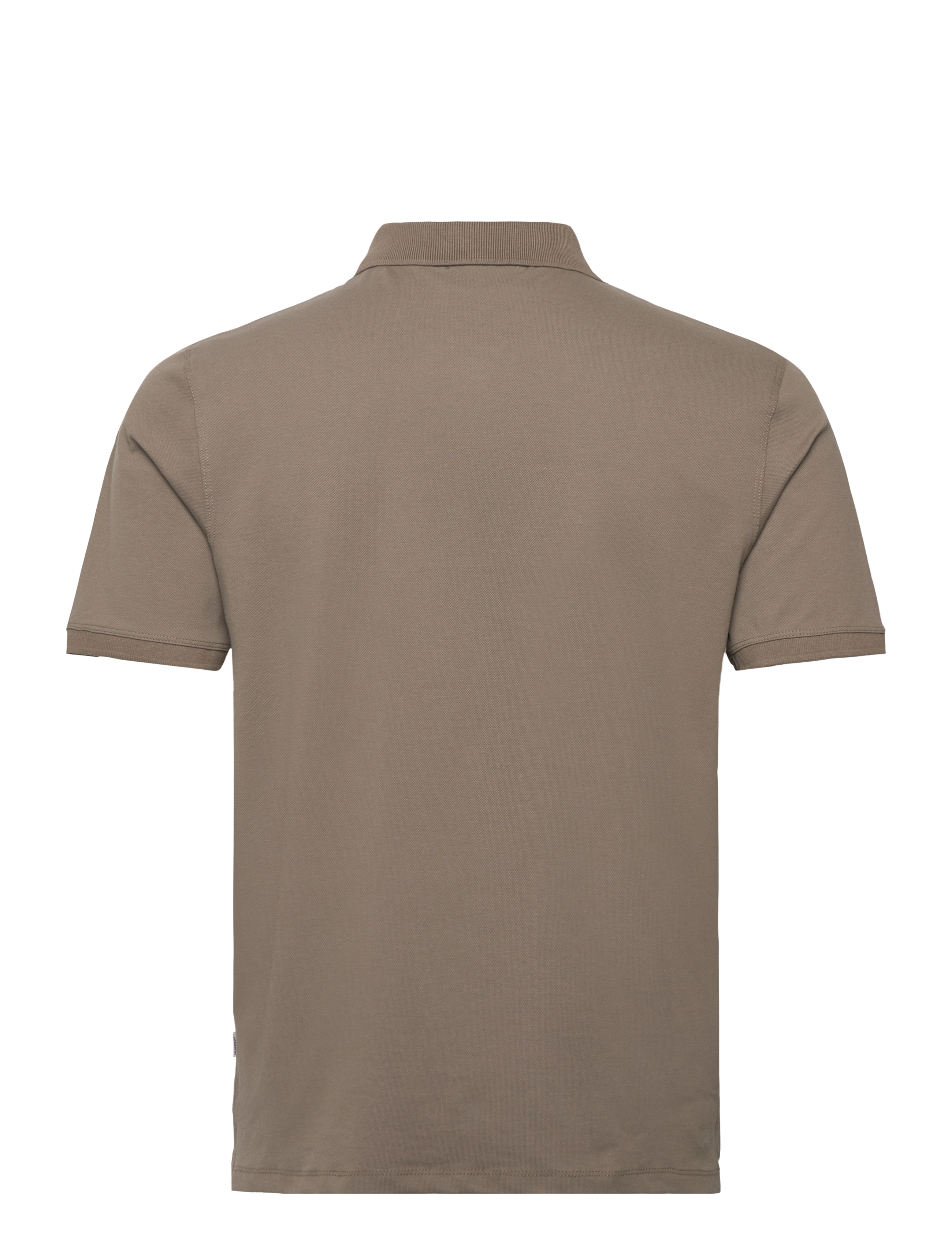 Lindbergh - Polo tee s/s - short-sleeved polos - dk stone - 2