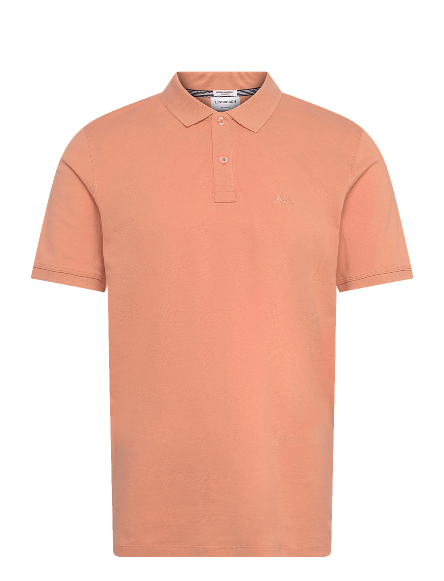 Lindbergh - Polo tee s/s - kurzärmelig - dusty coral - 1