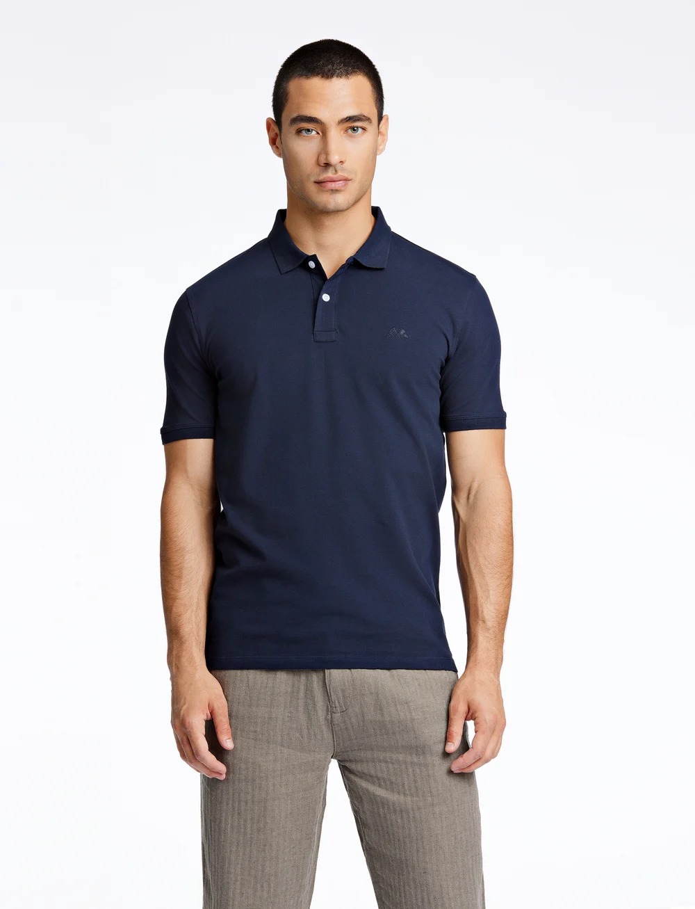 Lindbergh - Polo tee s/s - kortærmede poloer - navy - 0