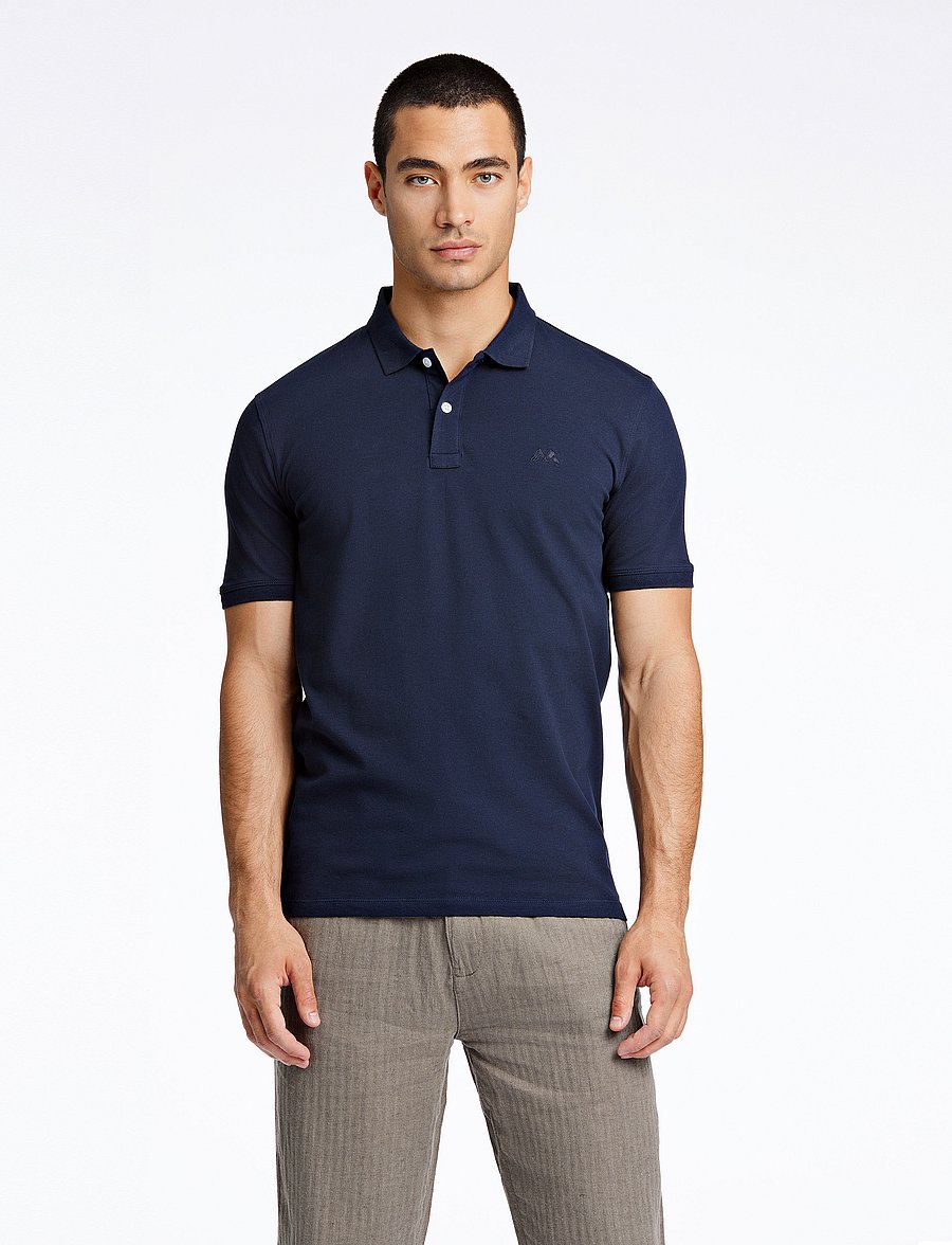 Lindbergh - Polo tee s/s - lühikeste varrukatega polod - navy - 0