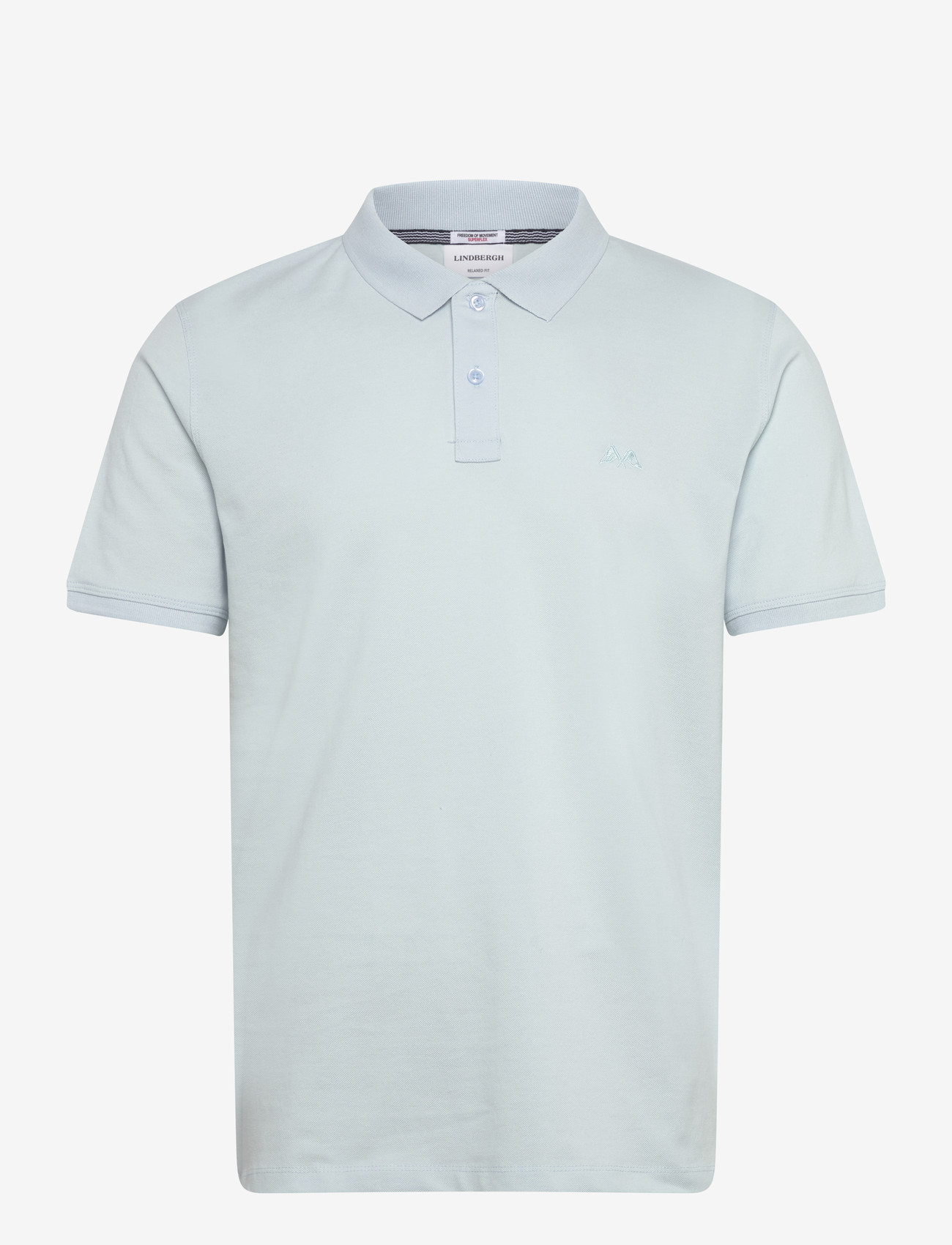 Lindbergh - Polo tee s/s - kortärmade pikéer - soft blue - 1