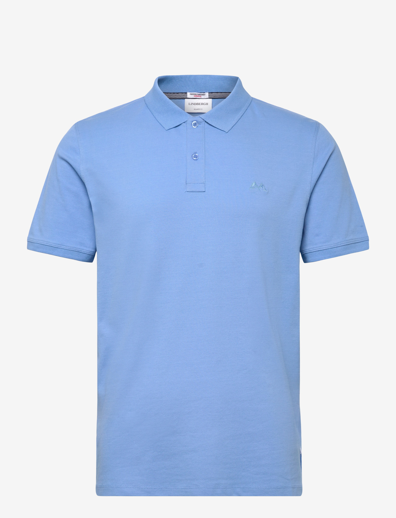 Lindbergh - Polo tee s/s - kurzärmelig - surf blue - 1