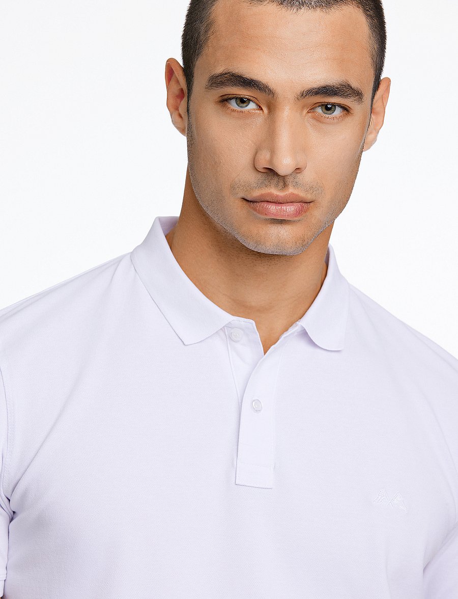 Lindbergh - Polo tee s/s - kurzärmelig - white - 3