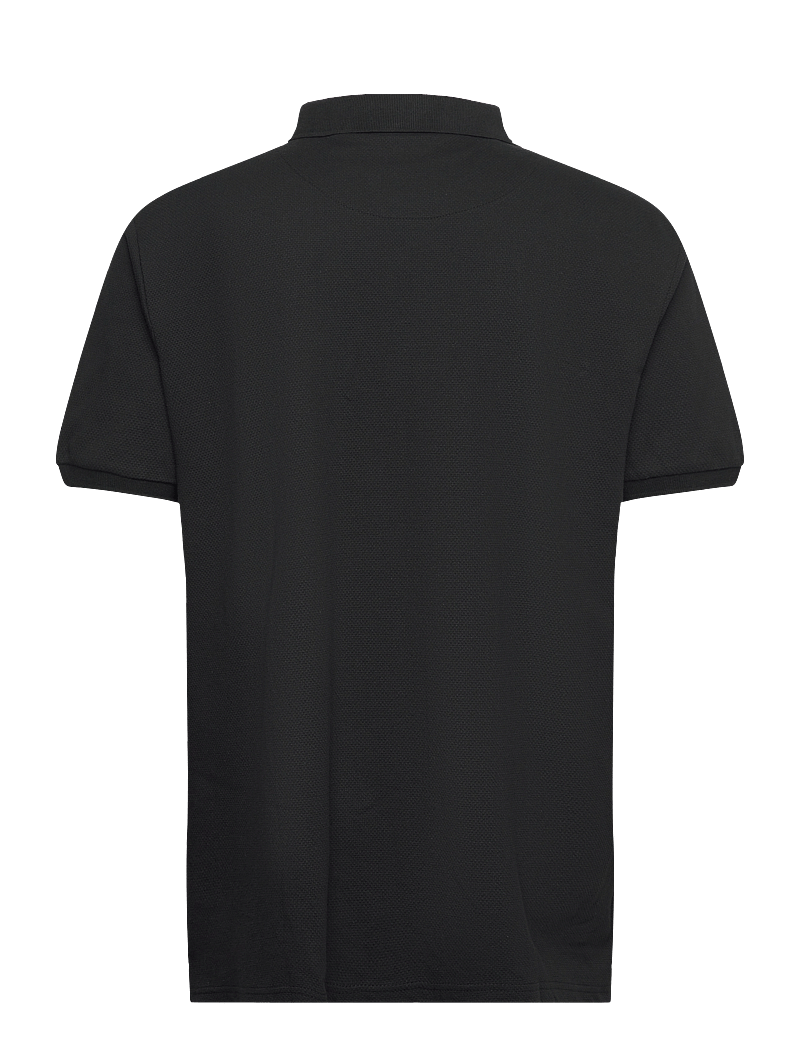 Lindbergh - Structured polo shirt S/S - kurzärmelig - black - 1