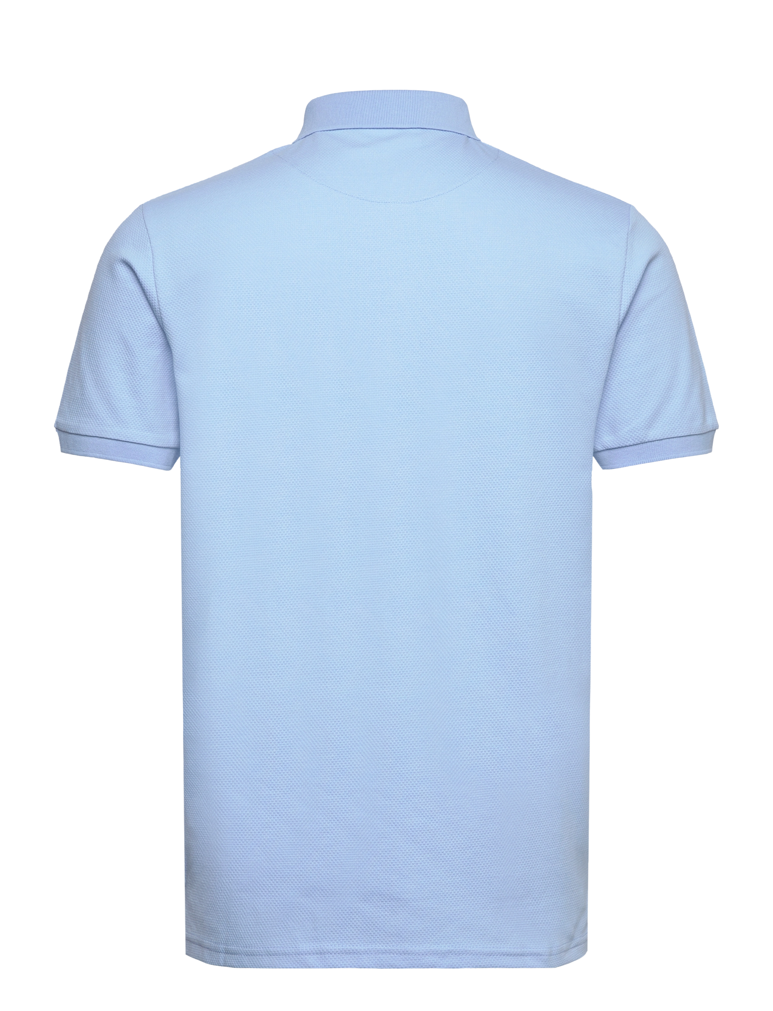 Lindbergh - Structured polo shirt S/S - lt bright blue - 1