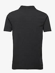 Lindbergh - Stretch polo shirt S/S - mažiausios kainos - black - 1