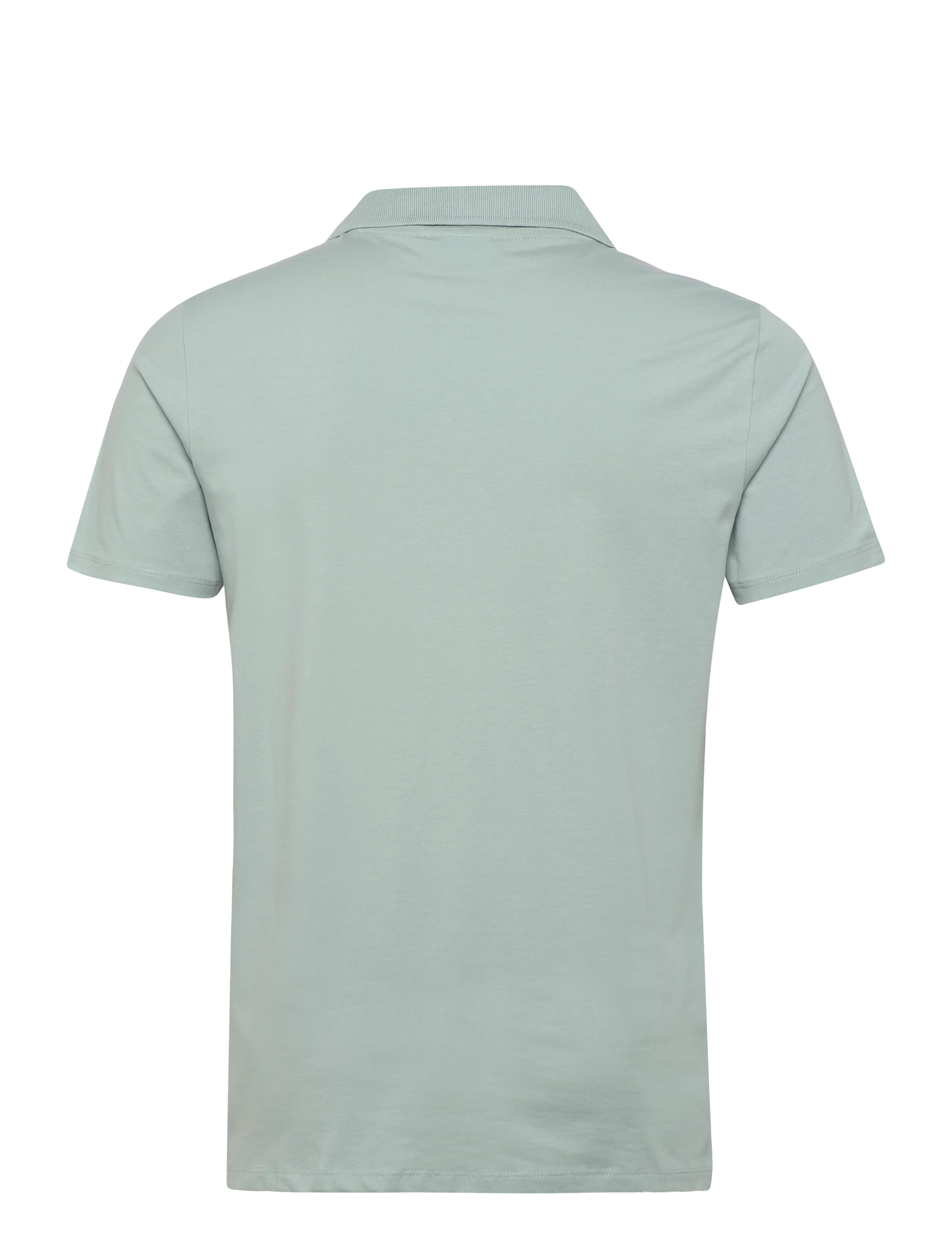 Lindbergh - Stretch polo shirt S/S - kortærmede poloer - dusty aqua - 2