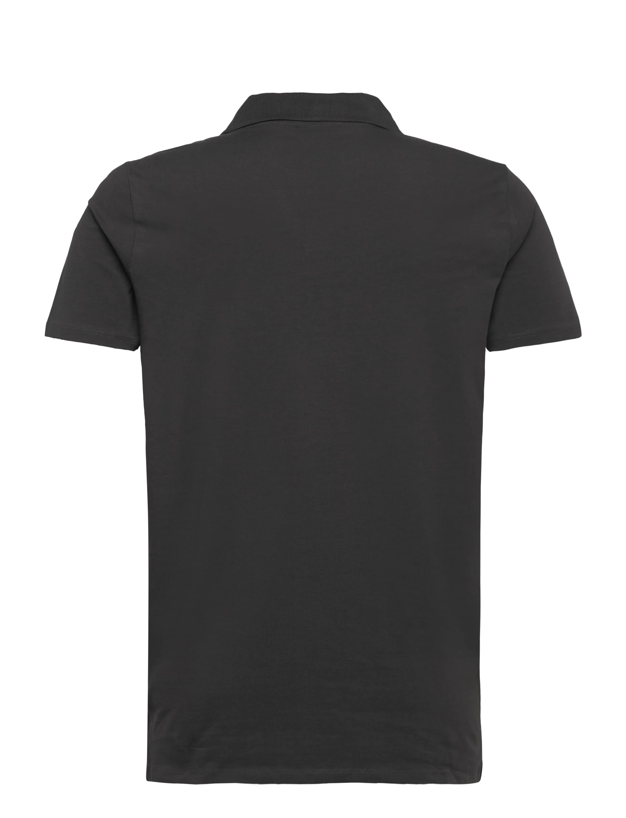 Lindbergh - Stretch polo shirt S/S - kortærmede poloer - ebony brown - 2