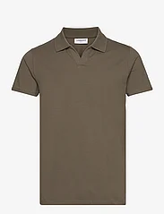 Lindbergh - Stretch polo shirt S/S - mažiausios kainos - lt army - 0
