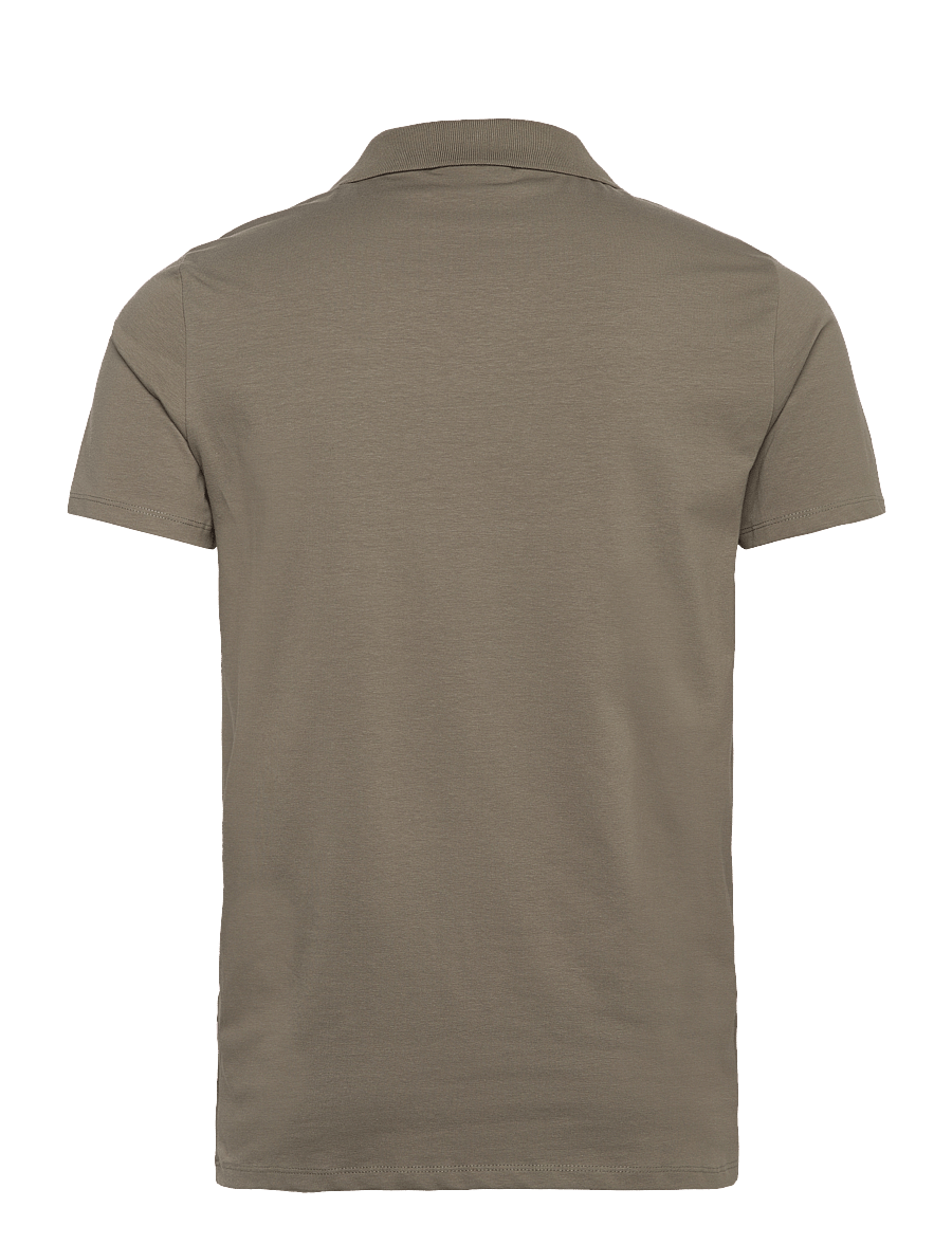 Lindbergh - Stretch polo shirt S/S - kurzärmelig - lt army 125 - 2