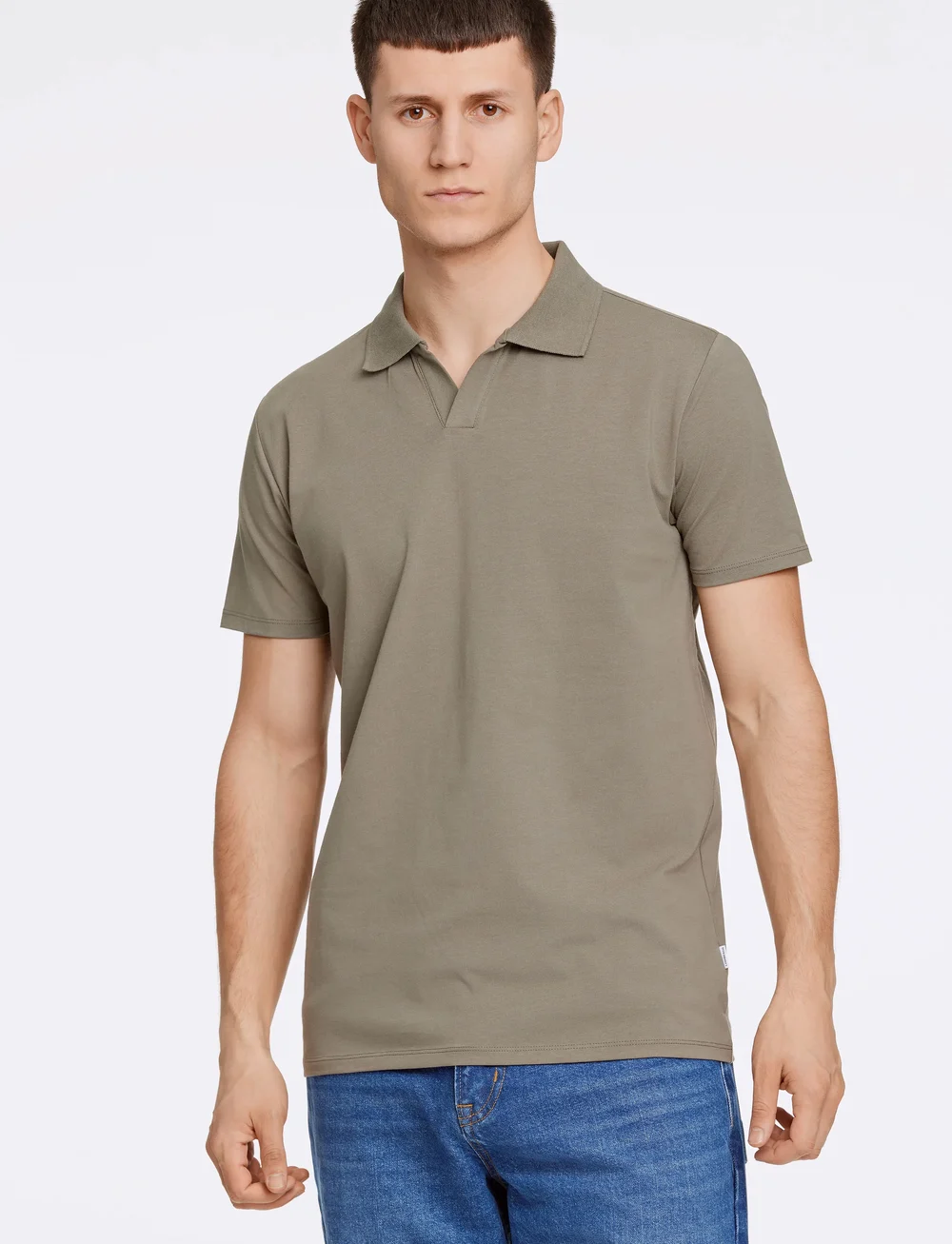 Lindbergh - Stretch polo shirt S/S - lühikeste varrukatega polod - lt army 125 - 0