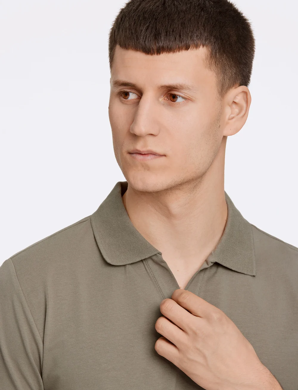 Lindbergh - Stretch polo shirt S/S - lühikeste varrukatega polod - lt army 125 - 5