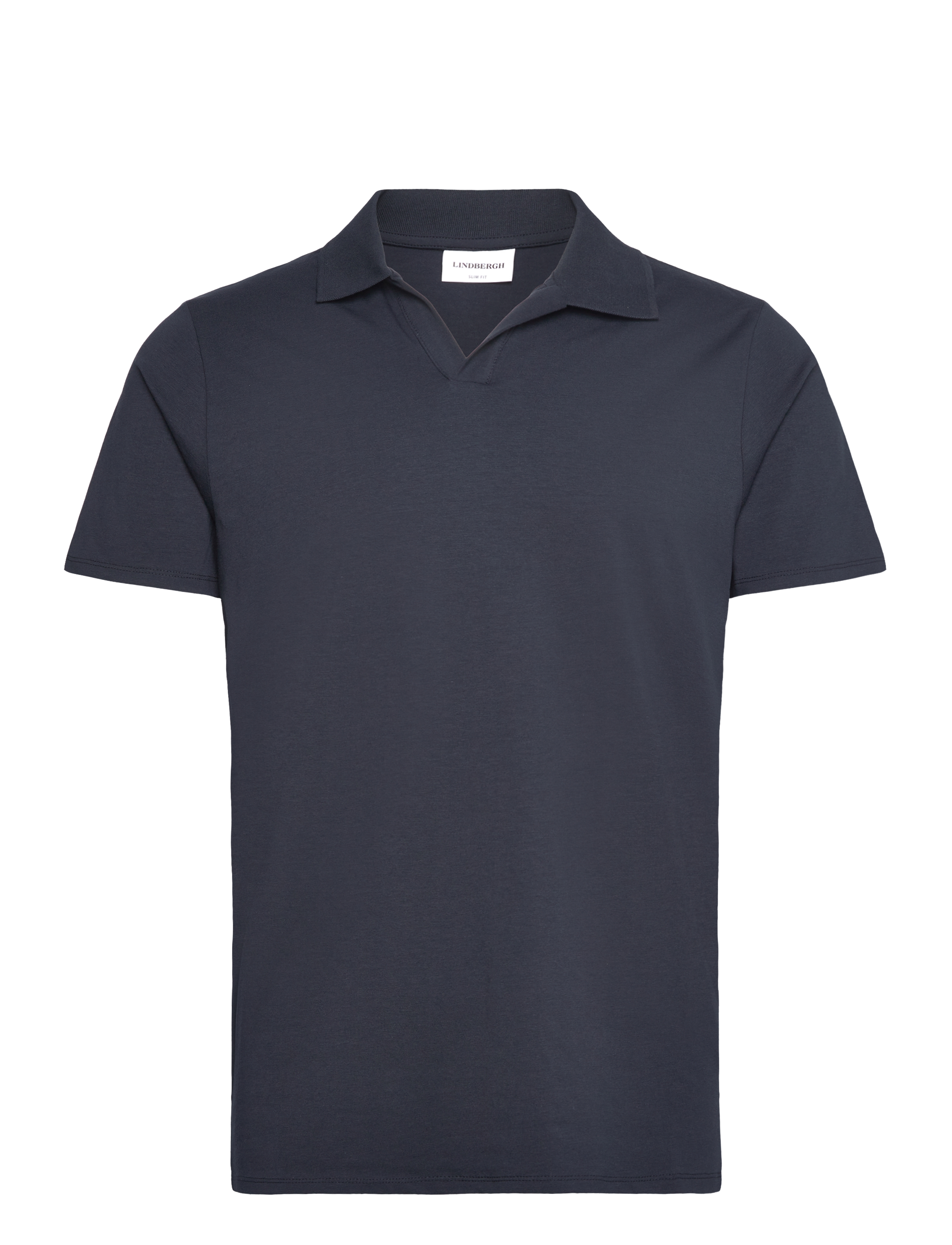 Lindbergh Stretch polo shirt S/S - Pikéer - NAVY / navy