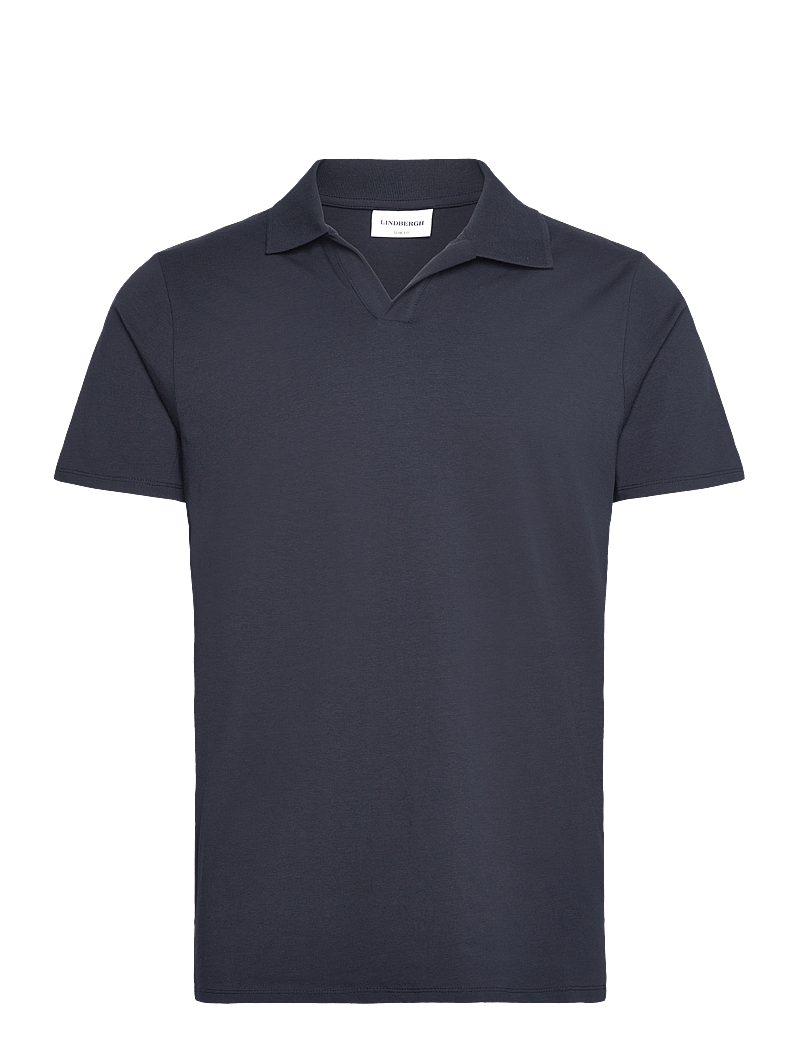 Lindbergh - Stretch polo shirt S/S - kurzärmelig - navy - 1