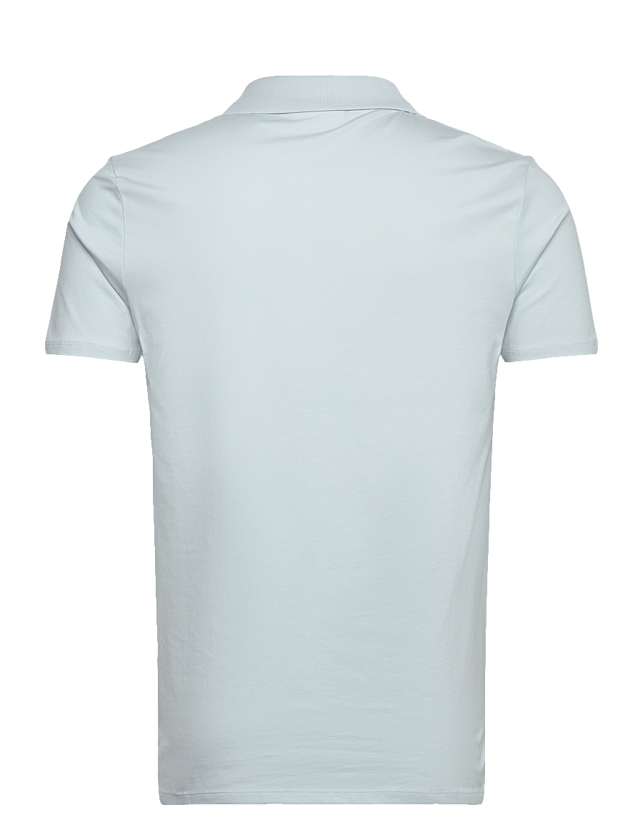 Lindbergh - Stretch polo shirt S/S - kortærmede poloer - pastel blue 125 - 2