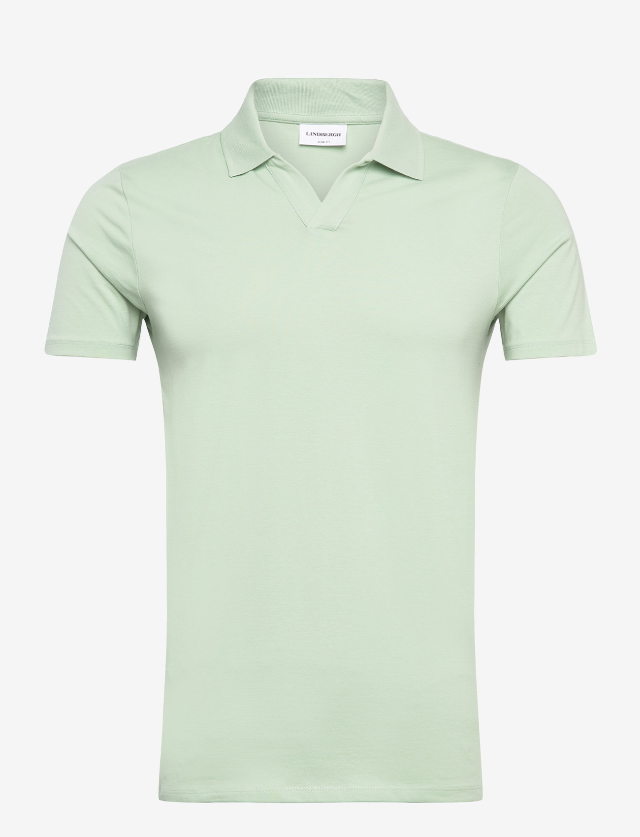 Lindbergh - Stretch polo shirt S/S - kortärmade pikéer - pastel green - 1
