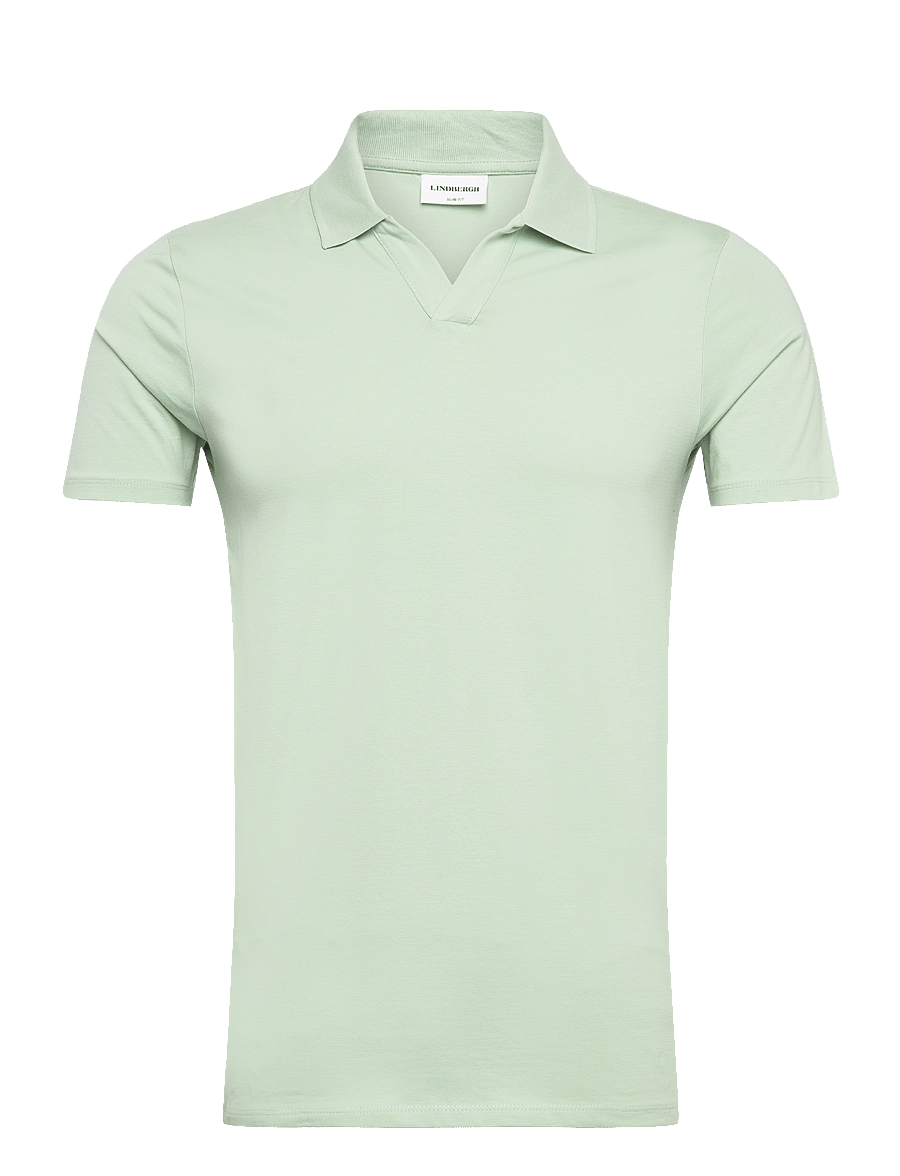 Lindbergh - Stretch polo shirt S/S - lühikeste varrukatega polod - pastel green - 1