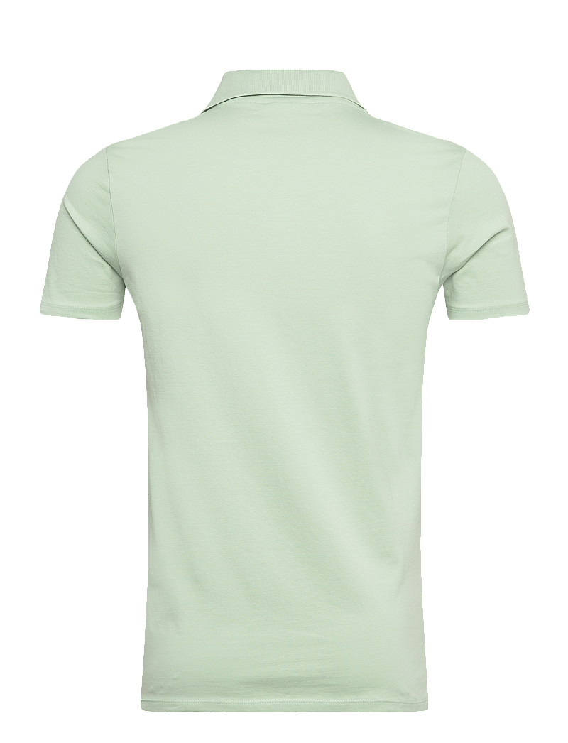 Lindbergh - Stretch polo shirt S/S - kortärmade pikéer - pastel green - 2
