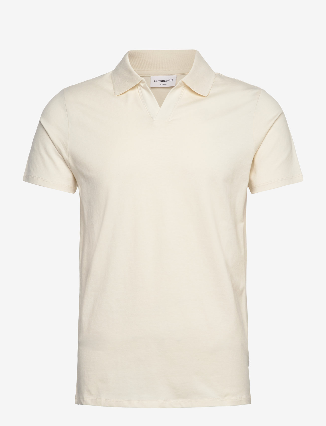 Lindbergh - Stretch polo shirt S/S - kortärmade pikéer - pearl white - 1