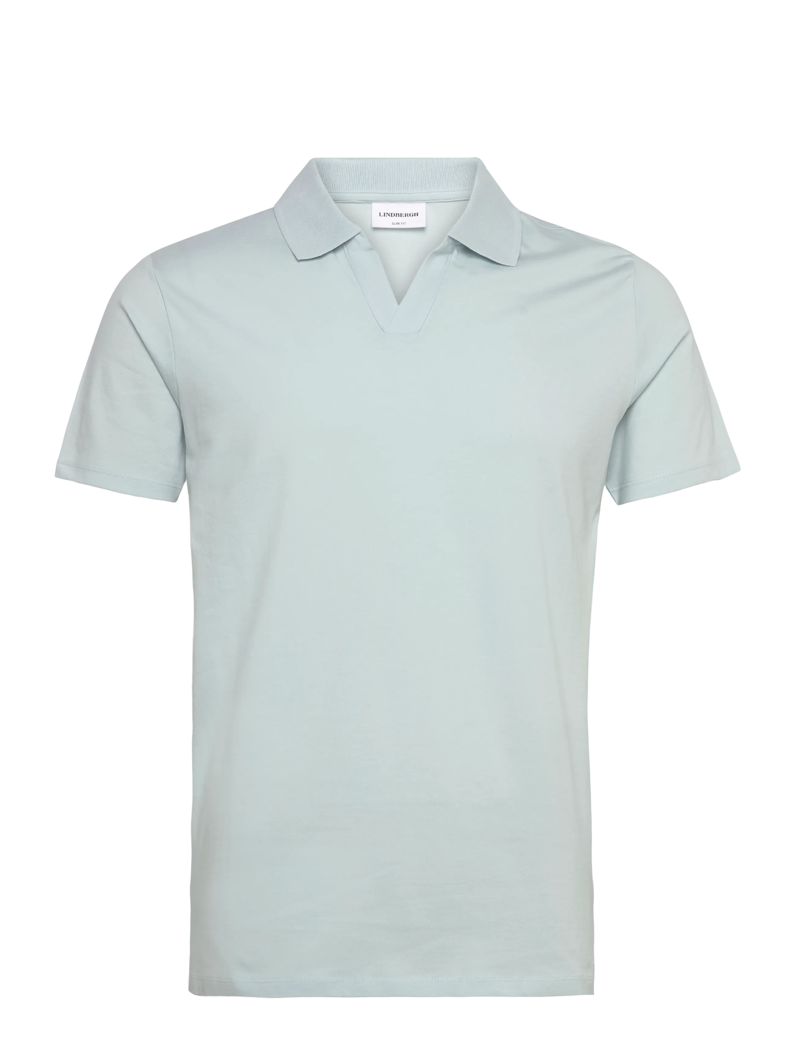 Lindbergh Stretch polo shirt S/S - Pikéer - SOFT BLUE / blue