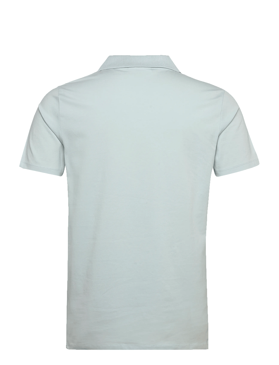 Lindbergh - Stretch polo shirt S/S - kortærmede poloer - soft blue - 2