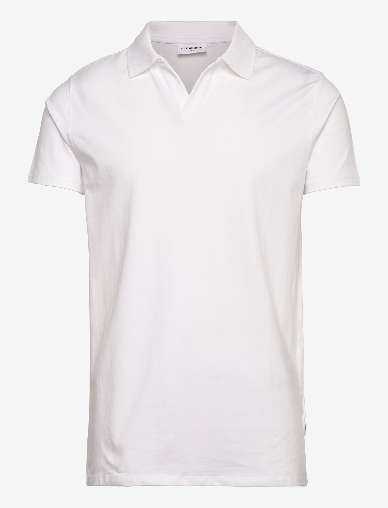 Lindbergh - Stretch polo shirt S/S - kortærmede poloer - white - 1