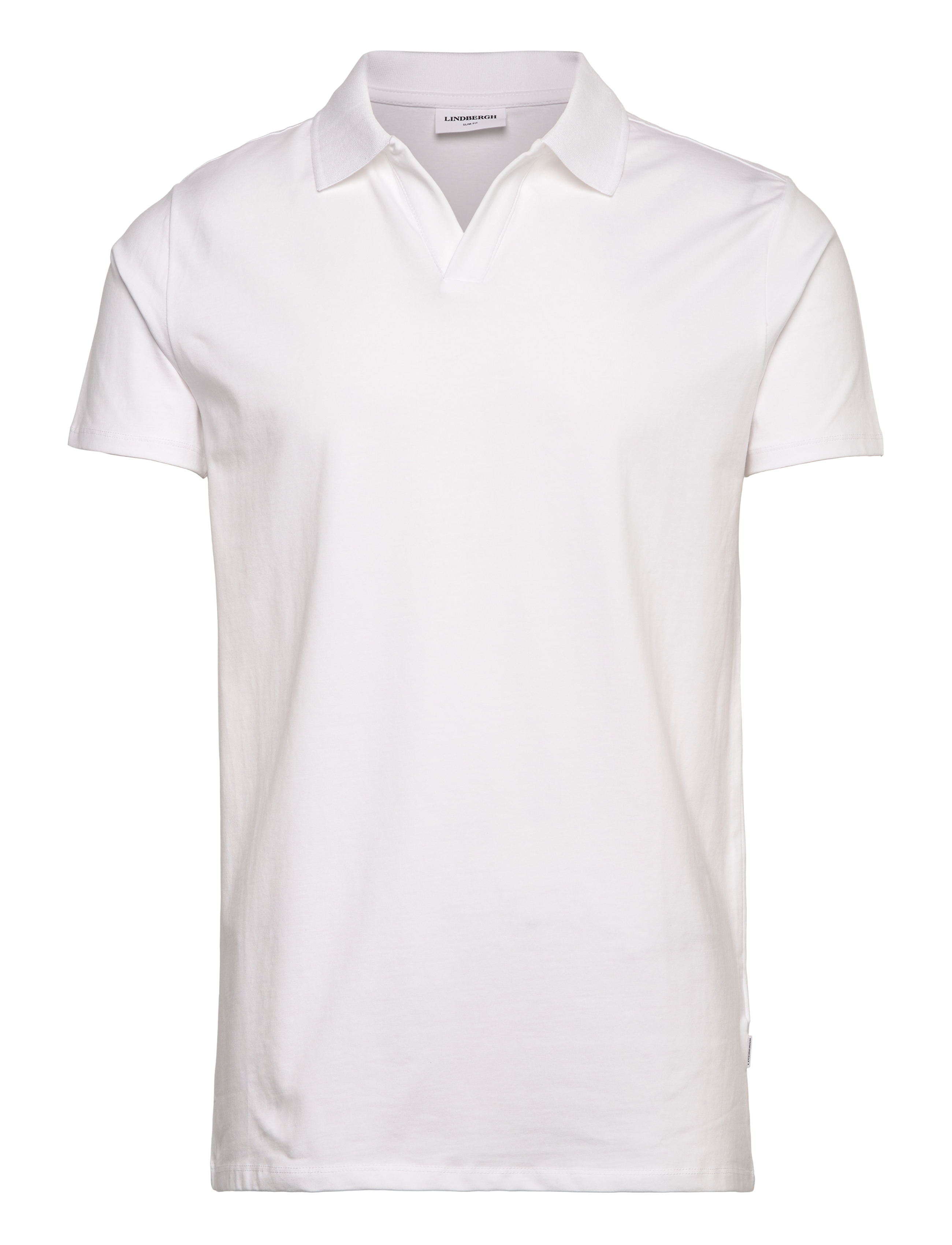 Lindbergh Stretch polo shirt S/S - Pikéer - WHITE / white