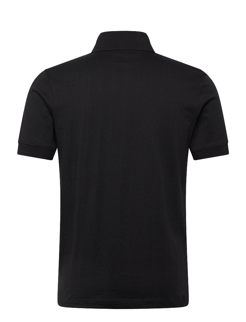 Lindbergh - Needle drop polo S/S - kortærmede poloer - dusty black - 2
