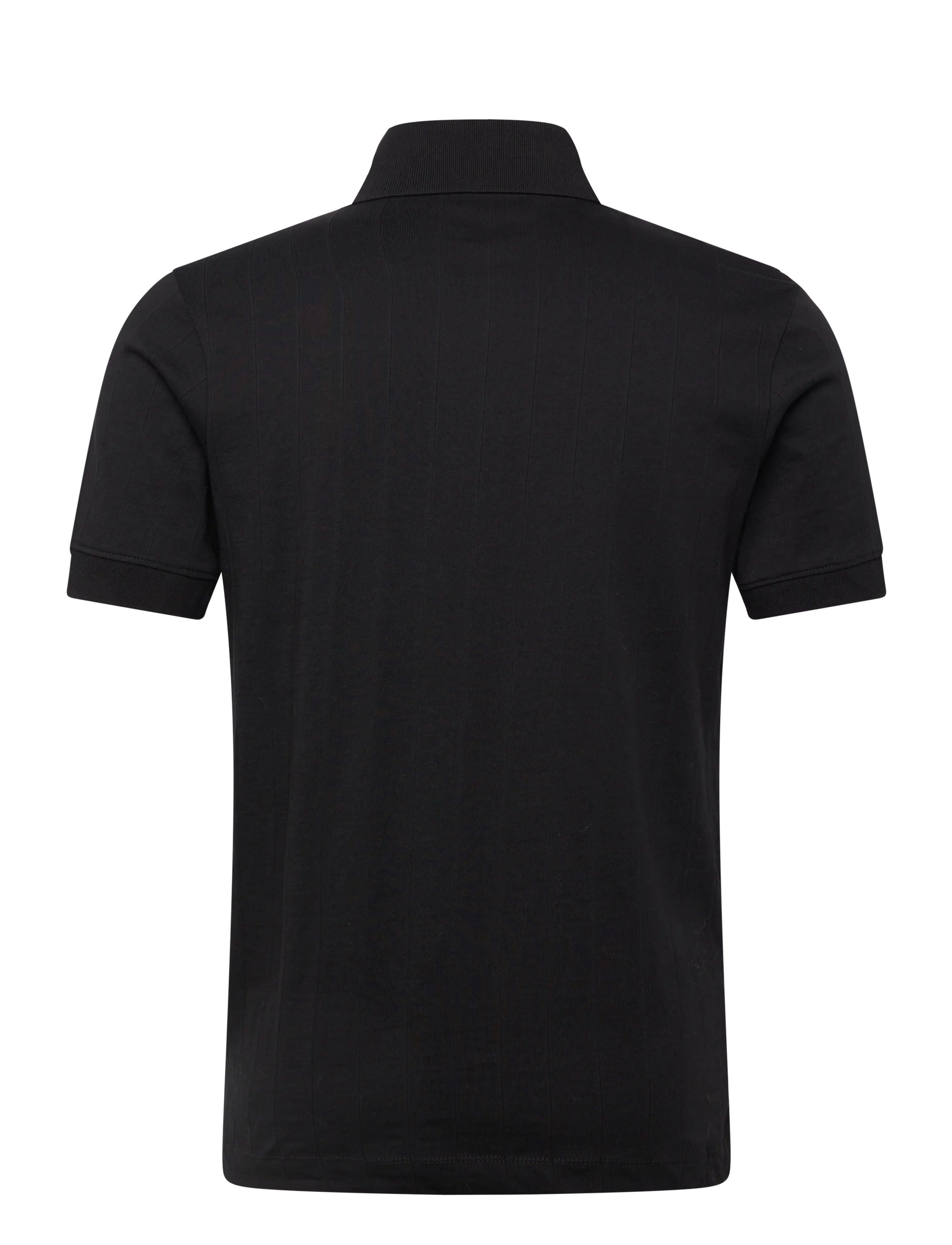 Lindbergh - Needle drop polo S/S - kortärmade pikéer - dusty black - 2