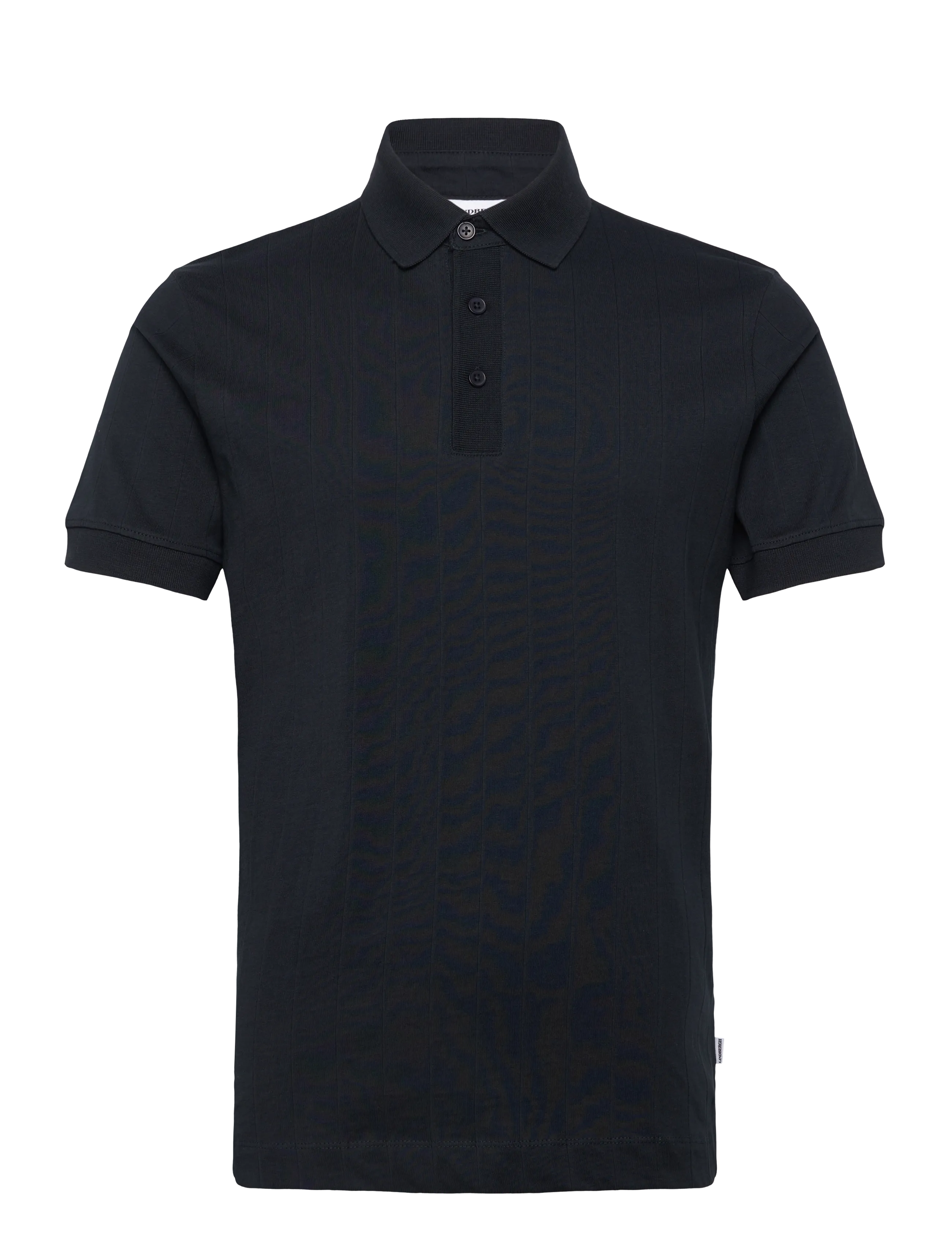 Needle drop polo S/S - NAVY