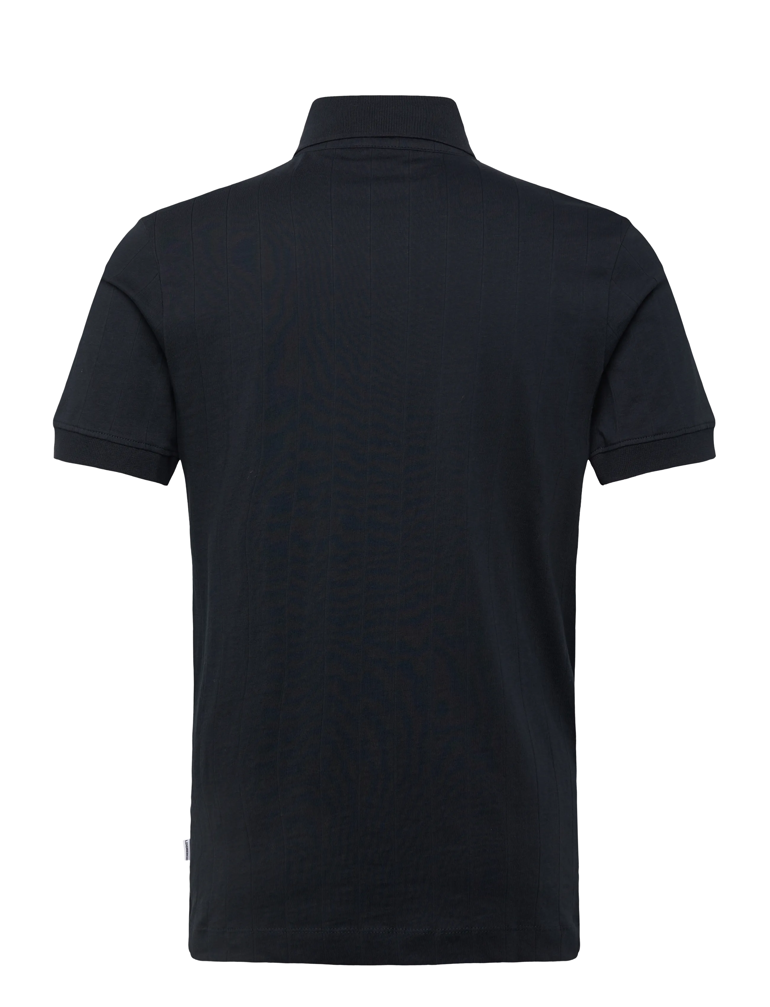 Lindbergh - Needle drop polo S/S - kortærmede poloer - navy - 2