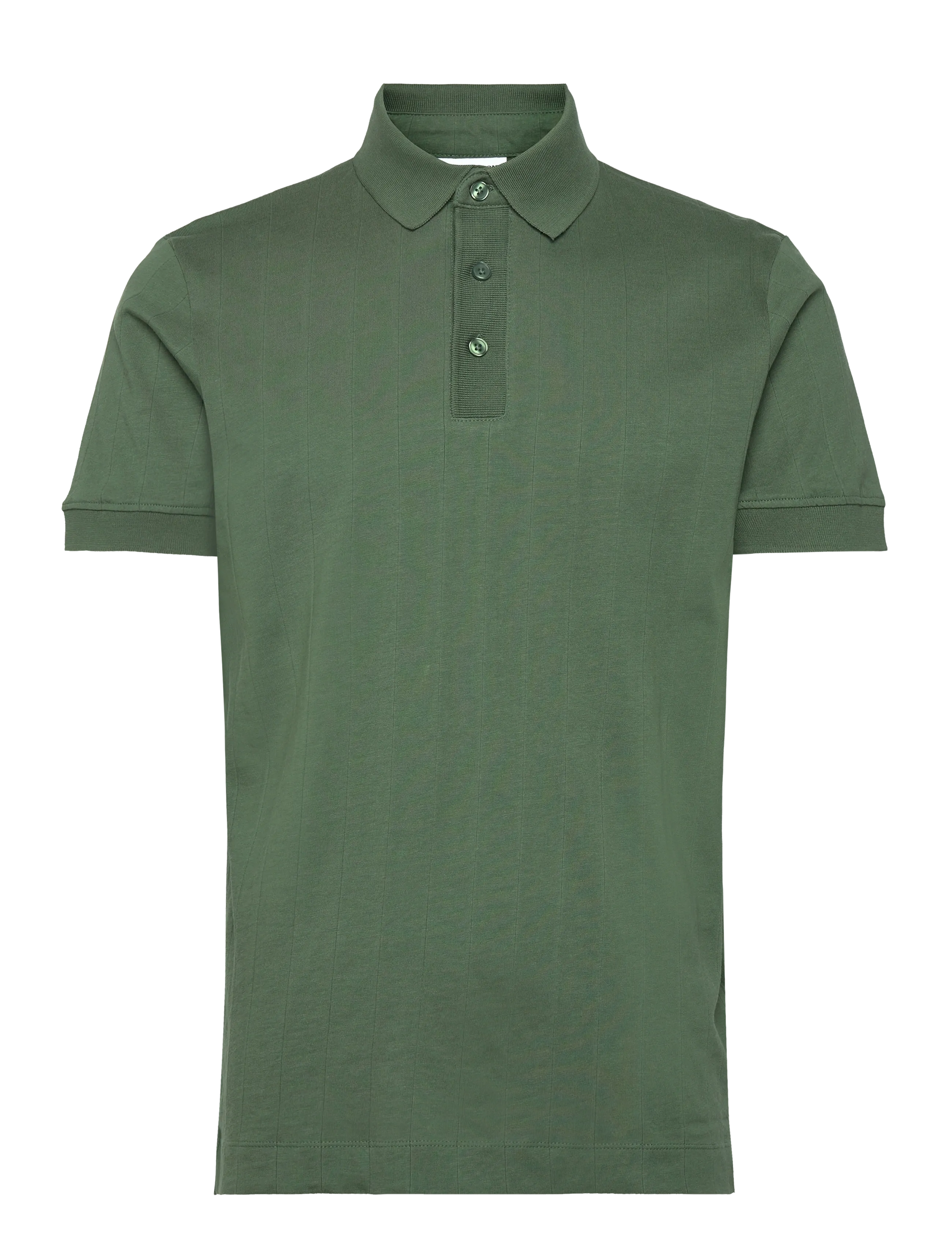 Needle drop polo S/S - PINE GREEN