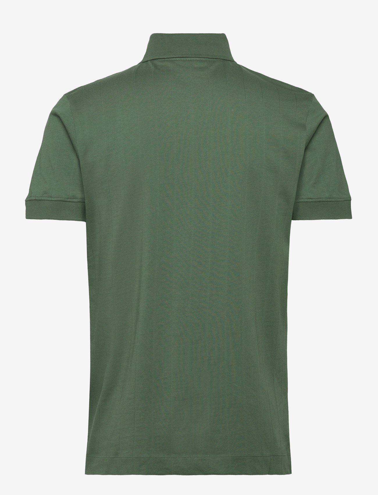 Lindbergh - Needle drop polo S/S - kortærmede poloer - pine green - 2