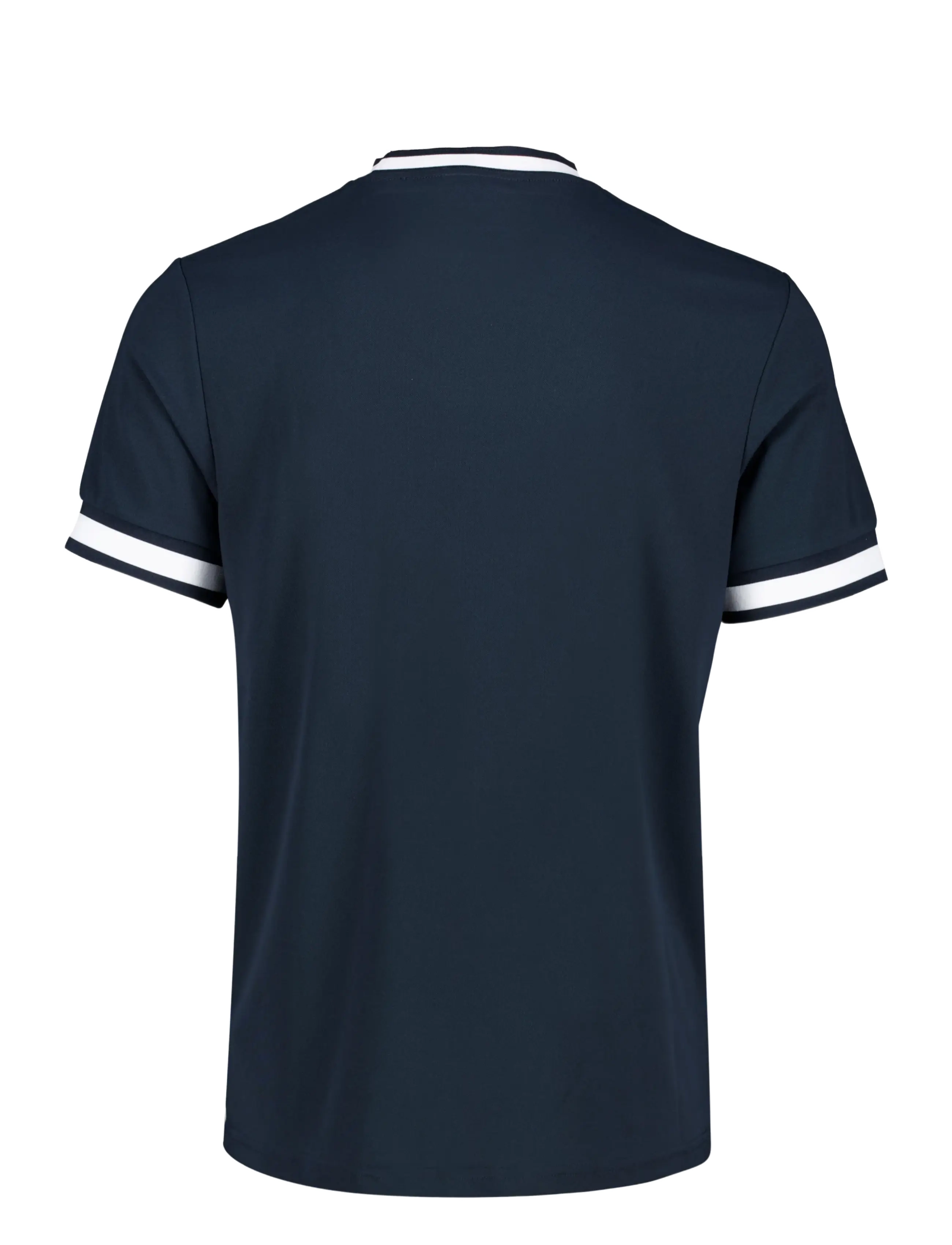 Lindbergh - Functional S/S tee - t-shirts - navy white - 2